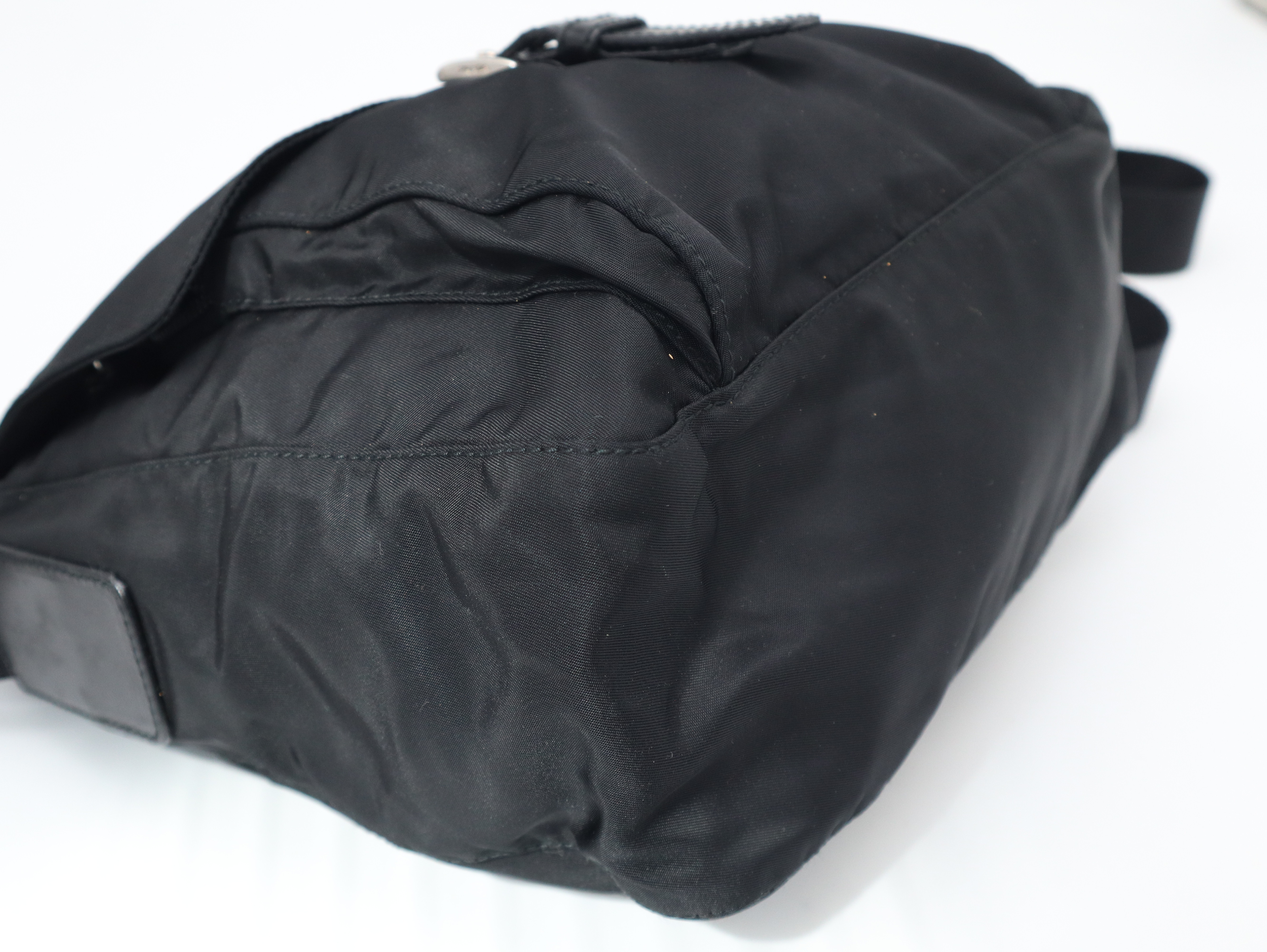 BT8994 Nylon Black Shoulder Bag — view 9