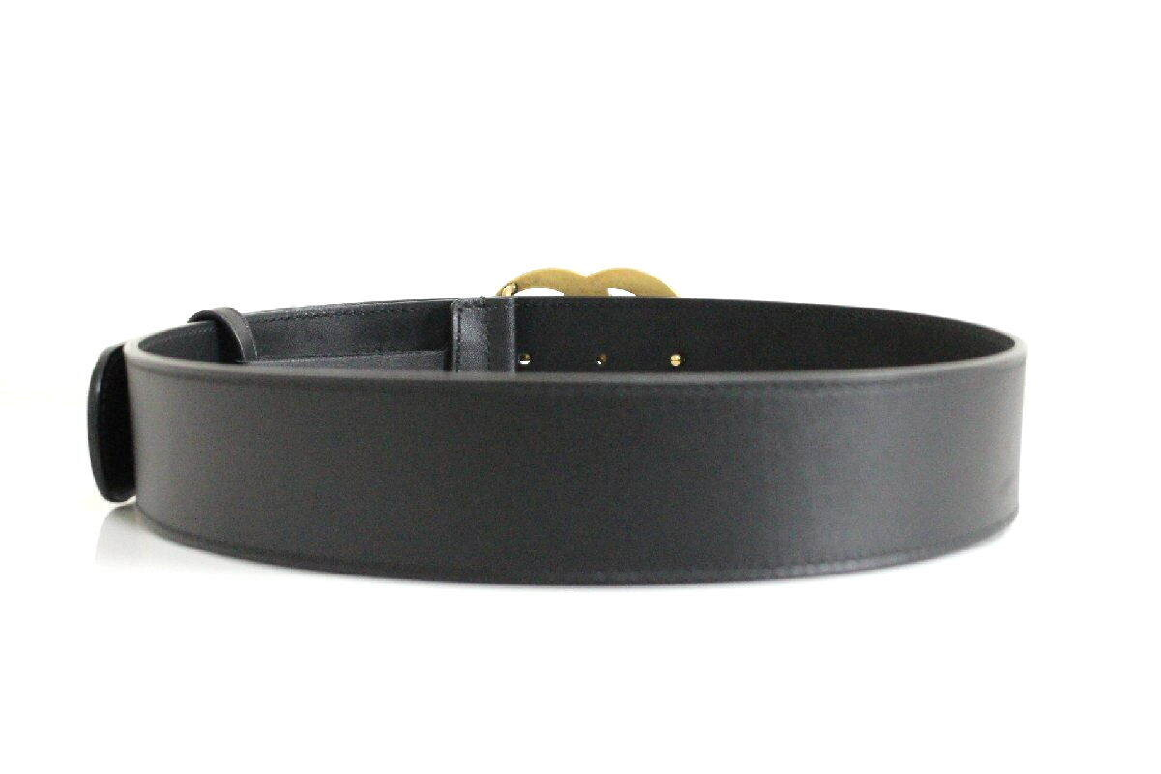 GG Marmont Belt with Pearl BLK 75cm Belt — view 4