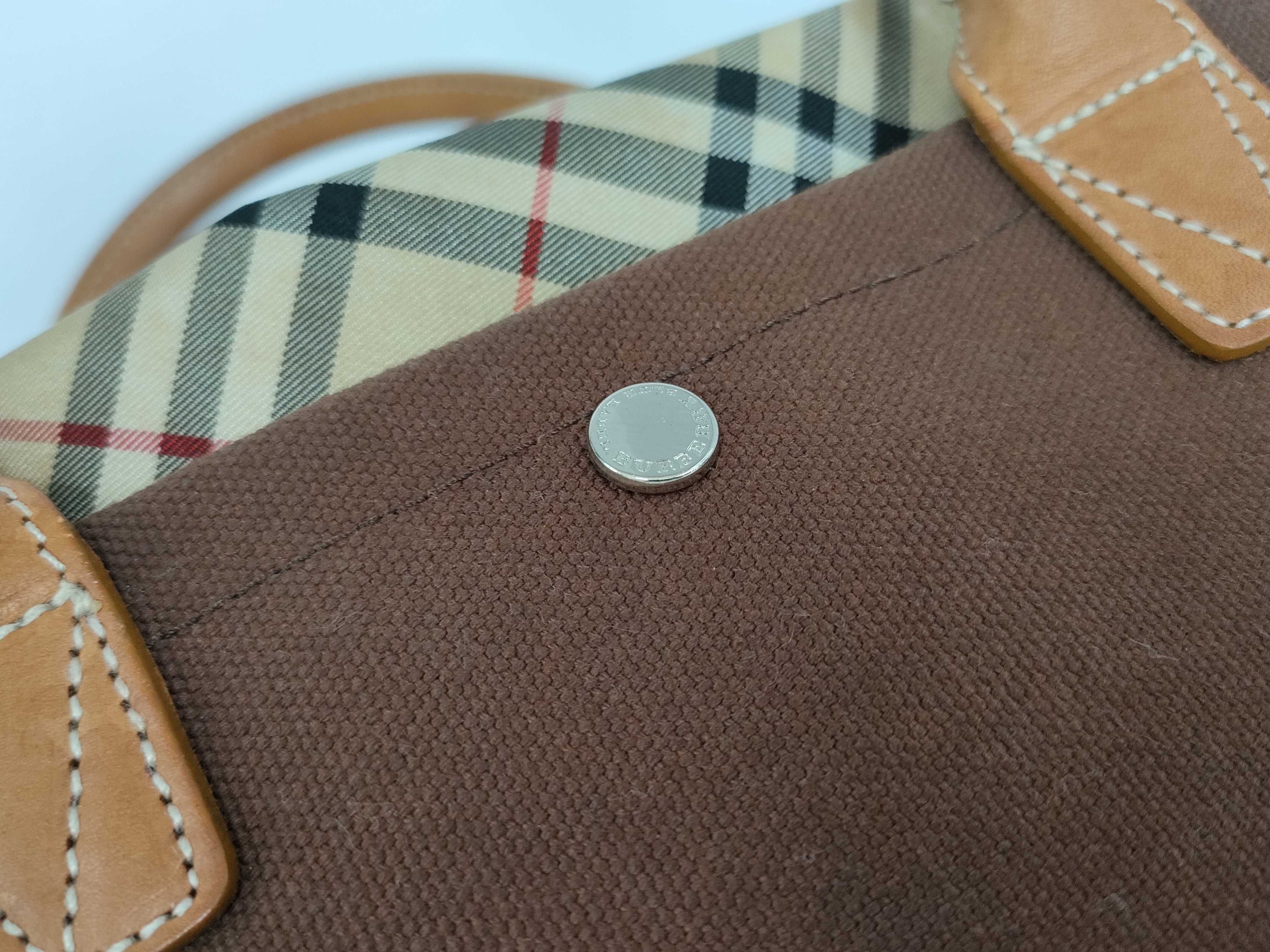 handbag, canvas, brown. — view 14
