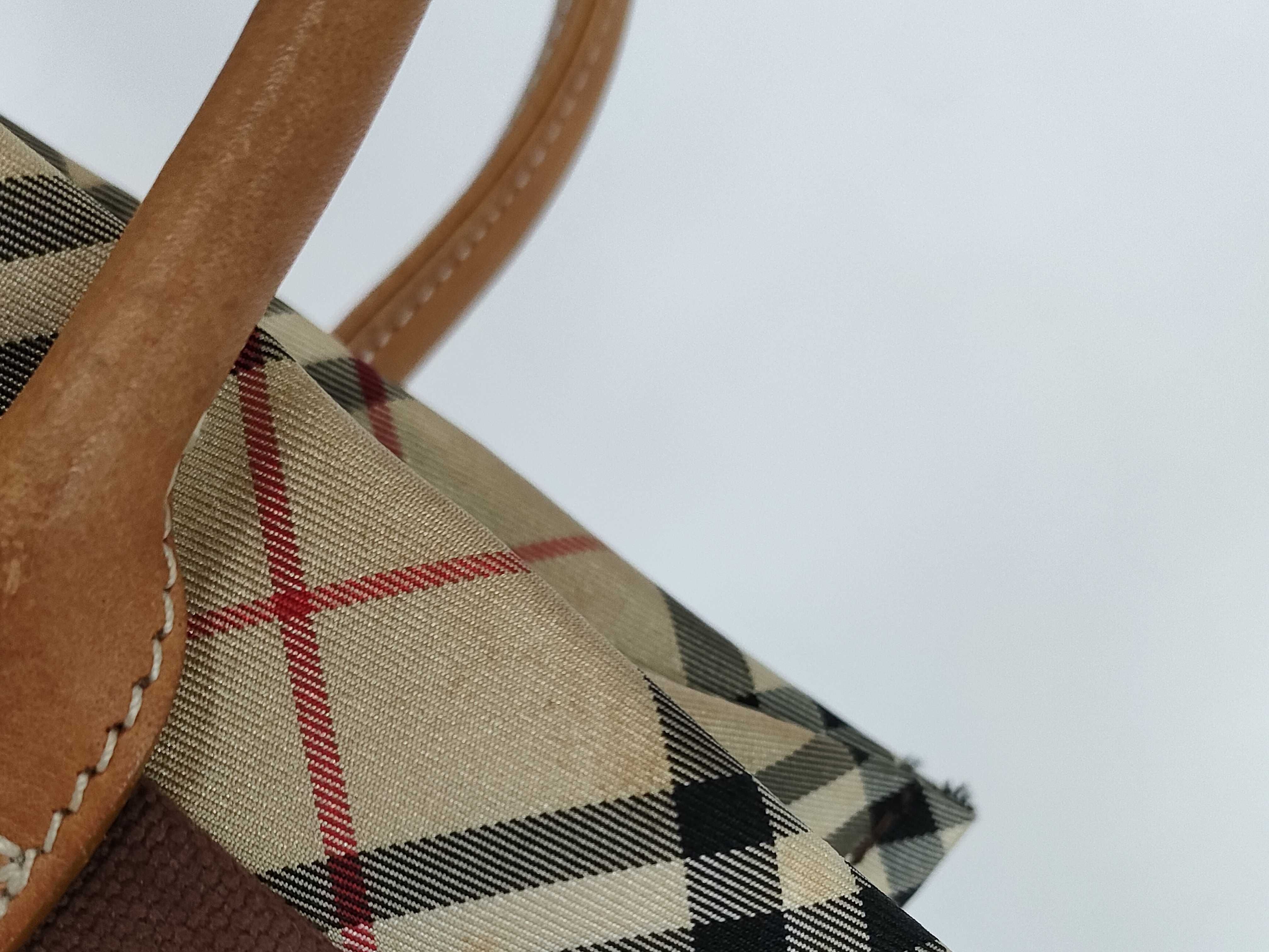 handbag, canvas, brown. — view 15