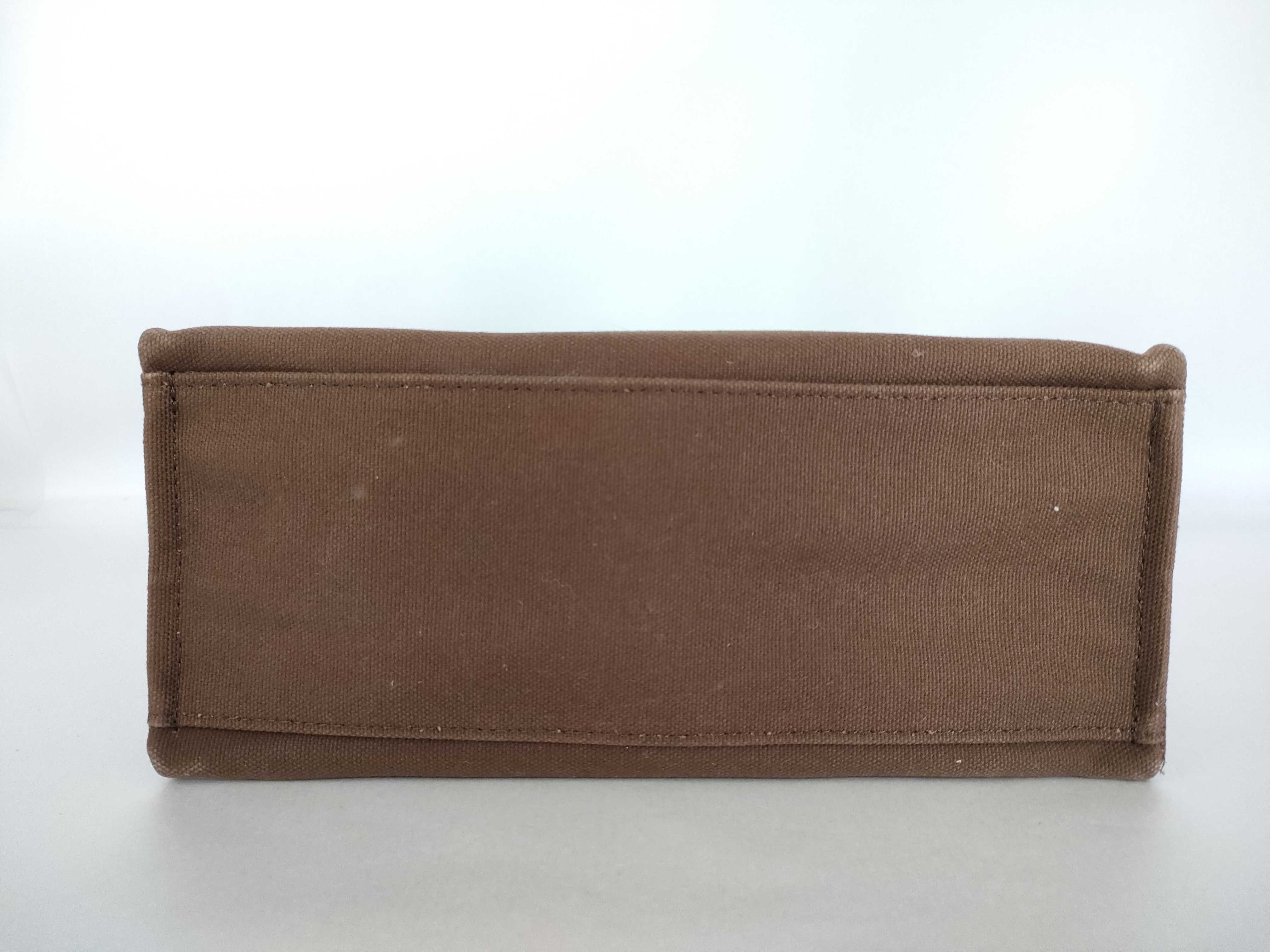 handbag, canvas, brown. — view 7