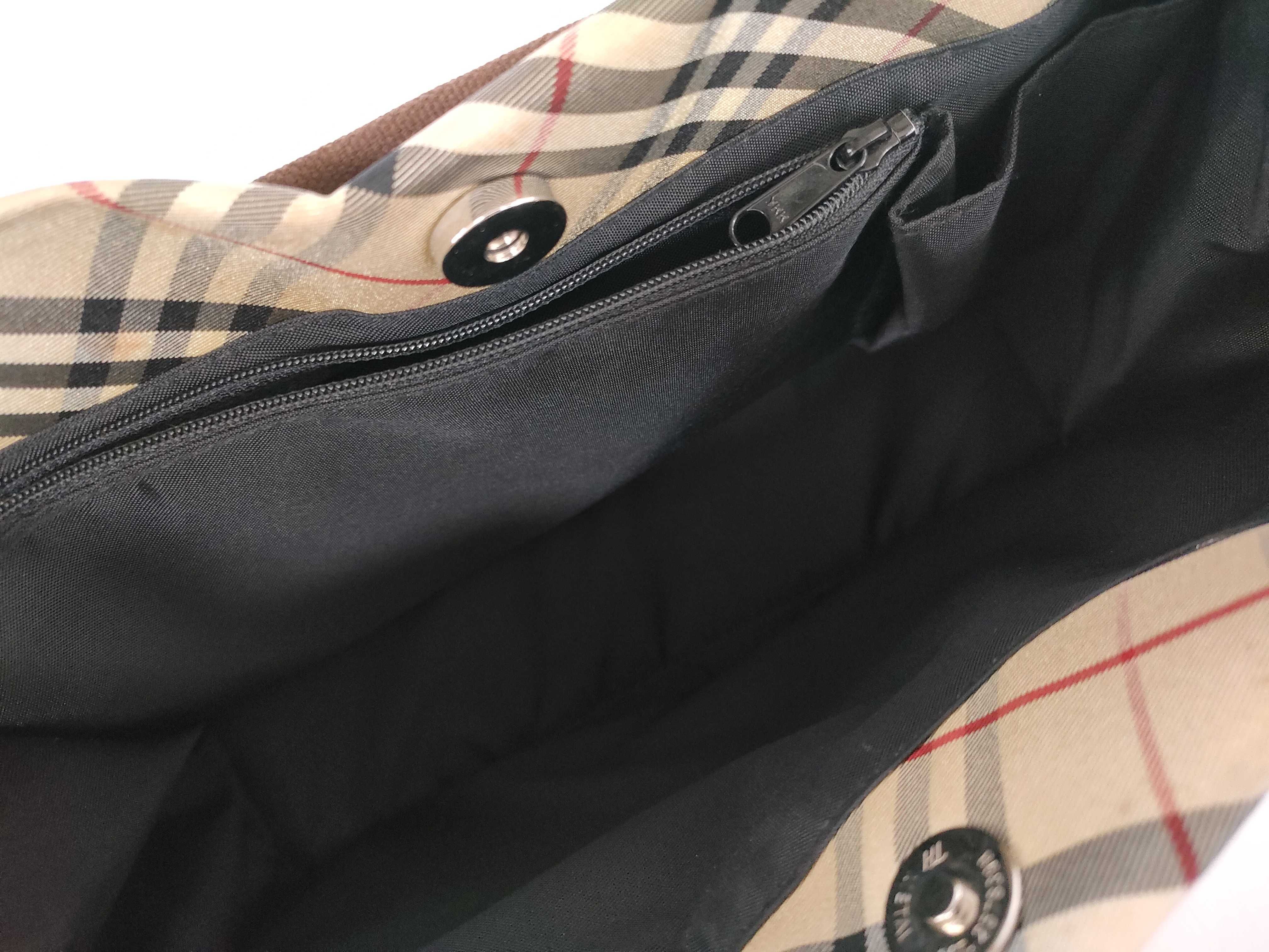 handbag, canvas, brown. — view 8