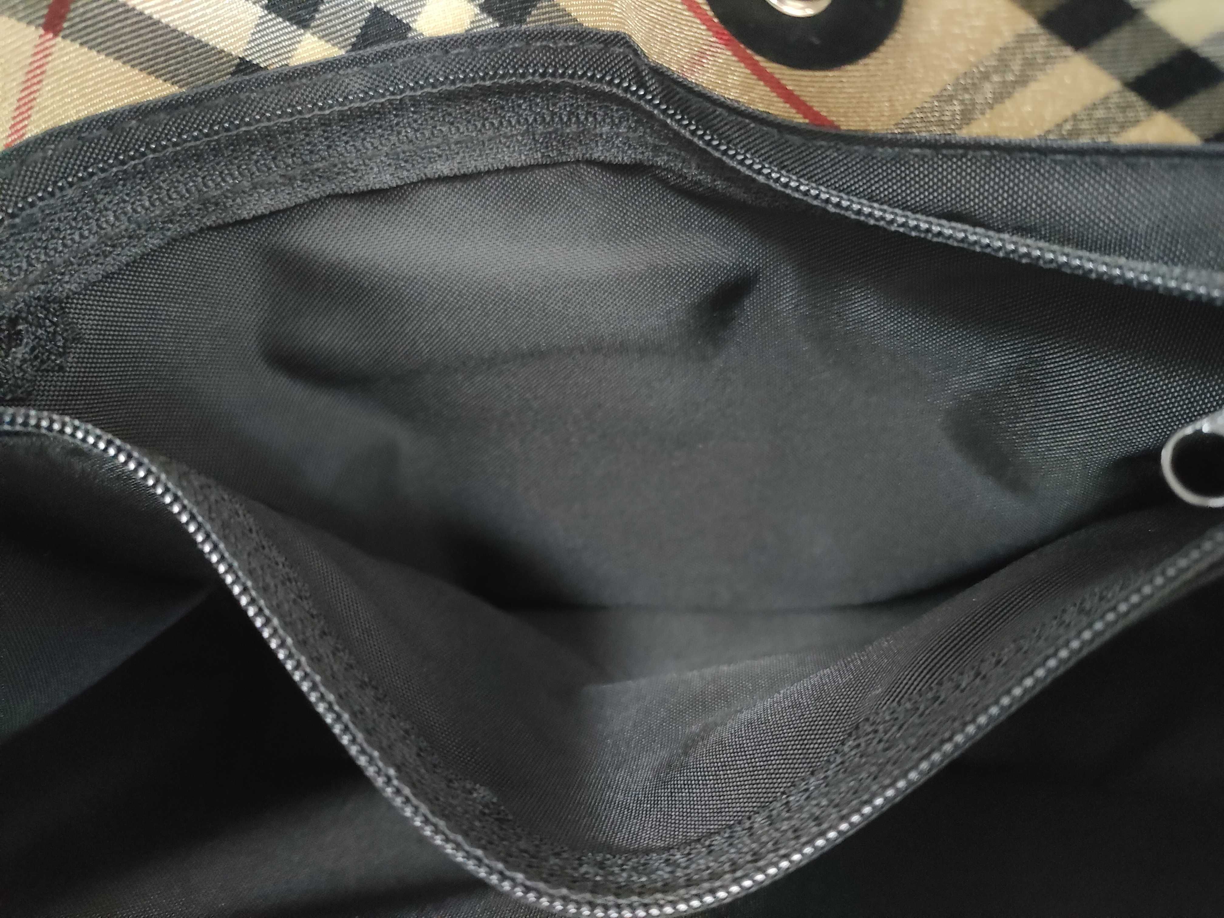 handbag, canvas, brown. — view 10