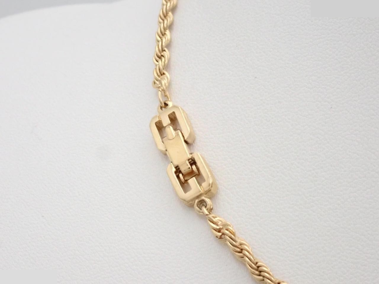 Gold Plated Necklace, Chain approximately 38cm — view 2