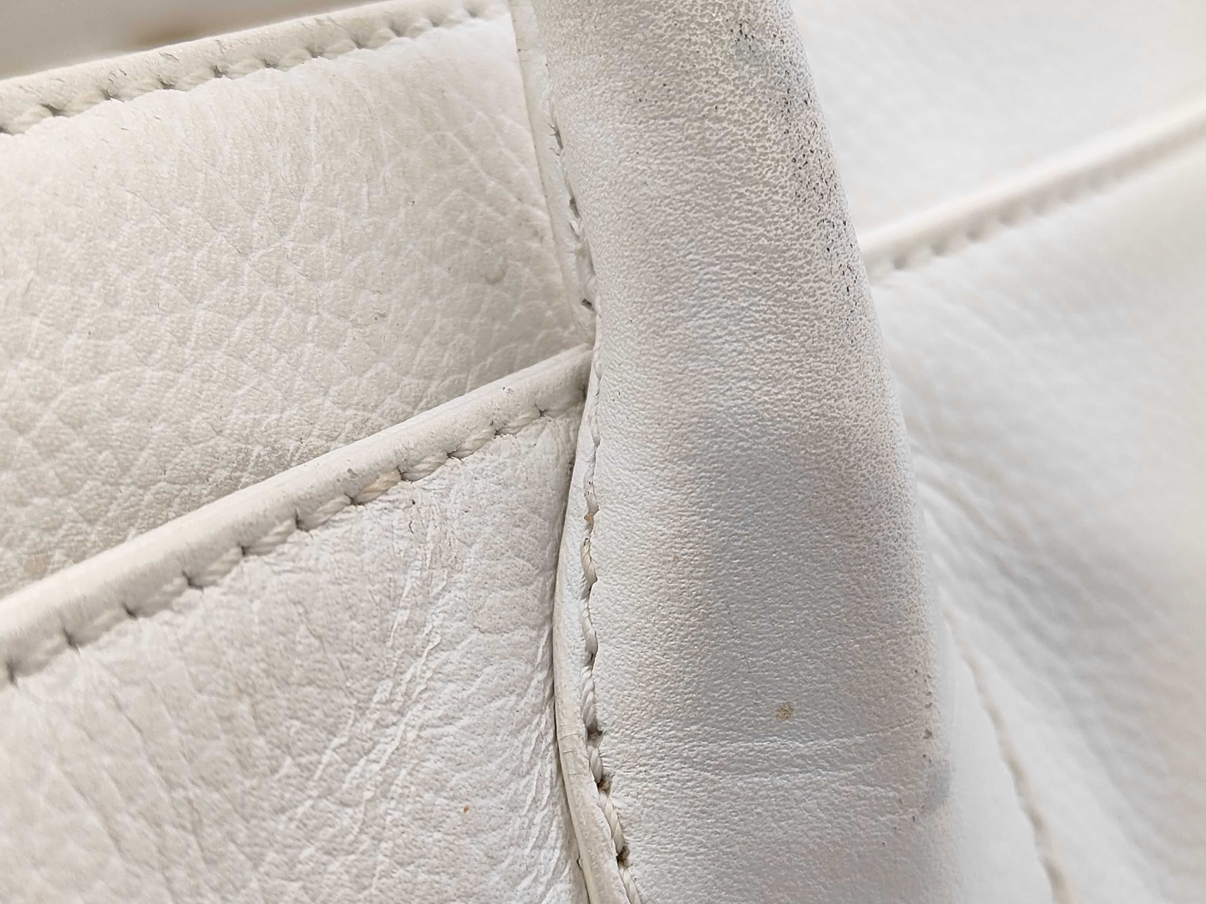 Caviar Skin White Tote Bag — view 7