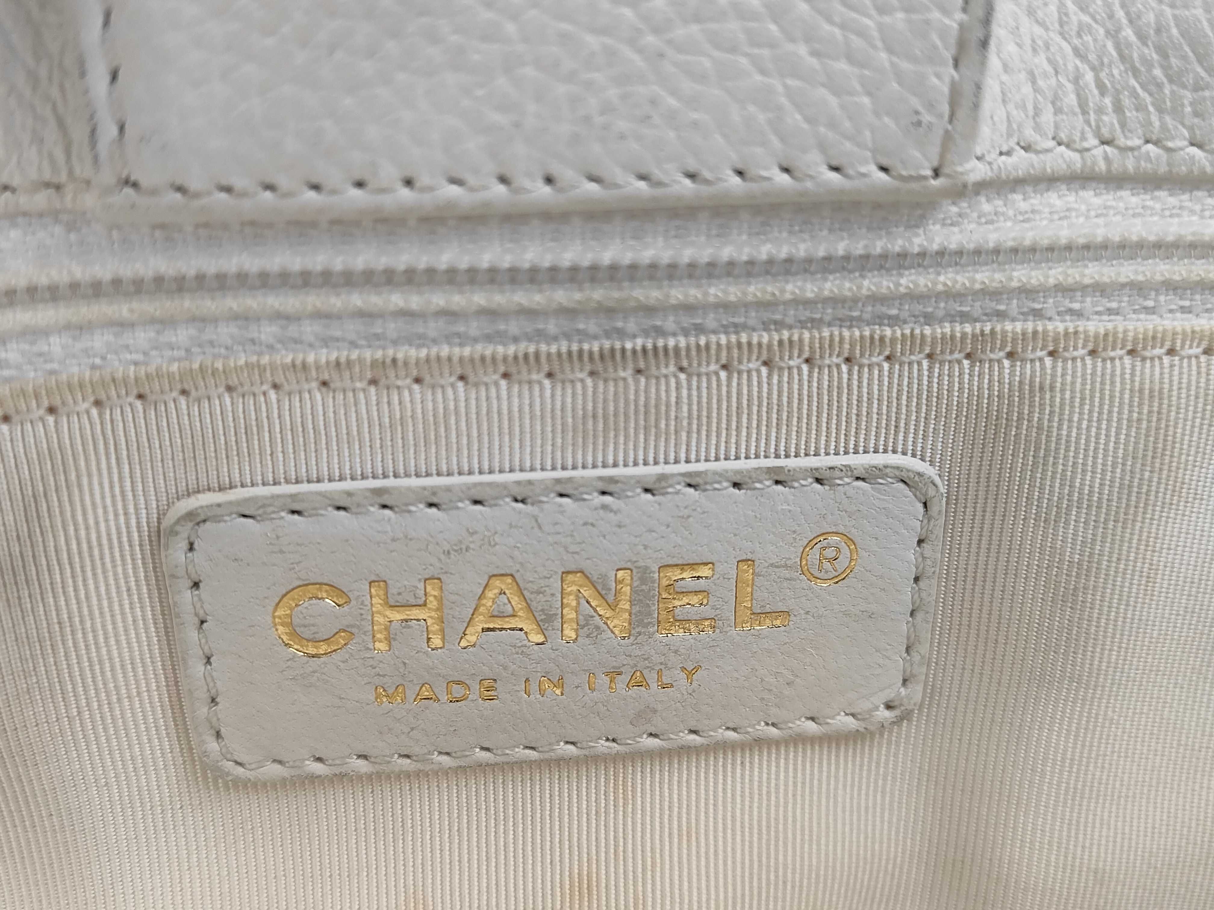Caviar Skin White Tote Bag — view 10