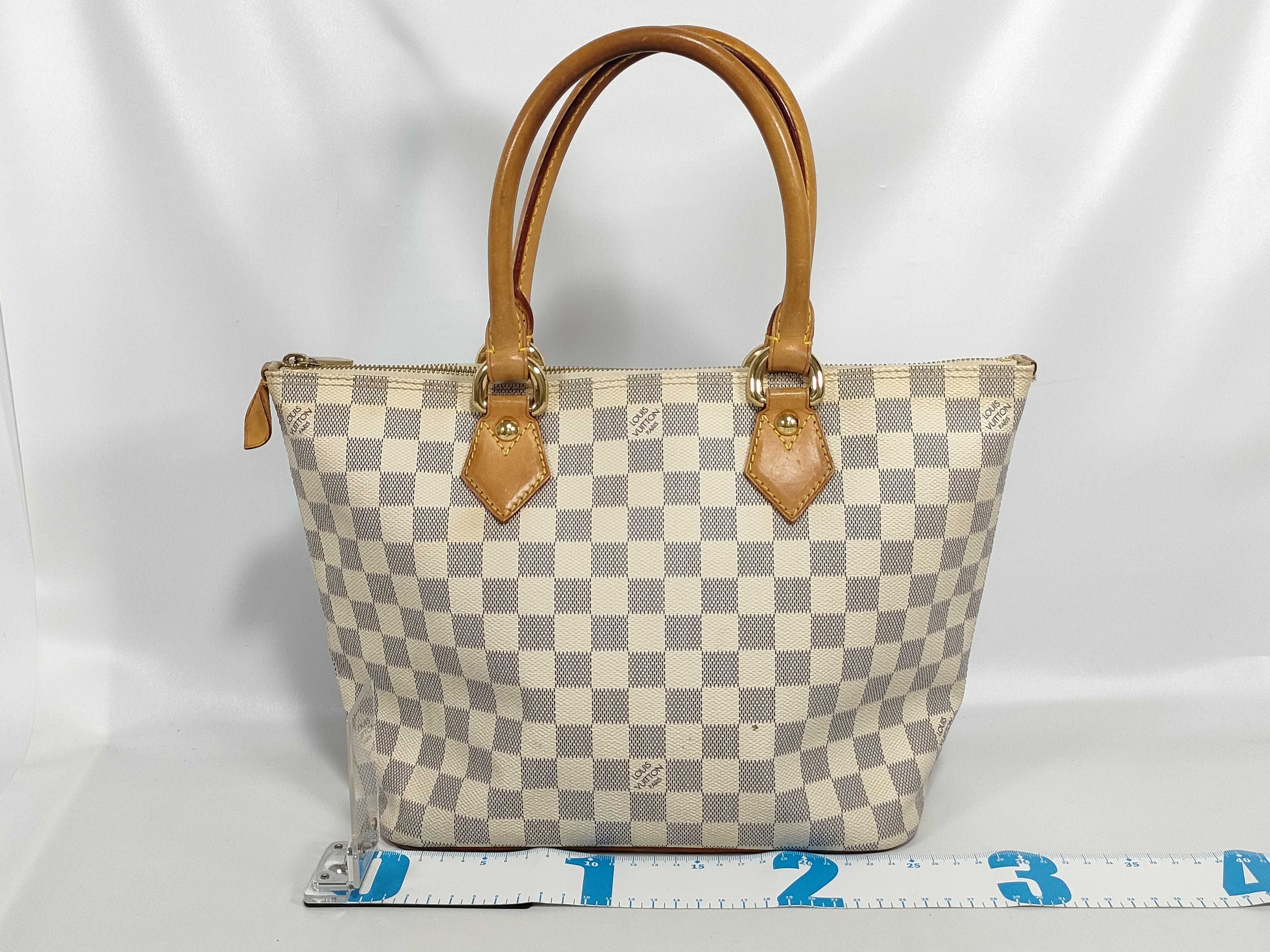 Damier Azur N51186 Saleya PM Handbag — view 2