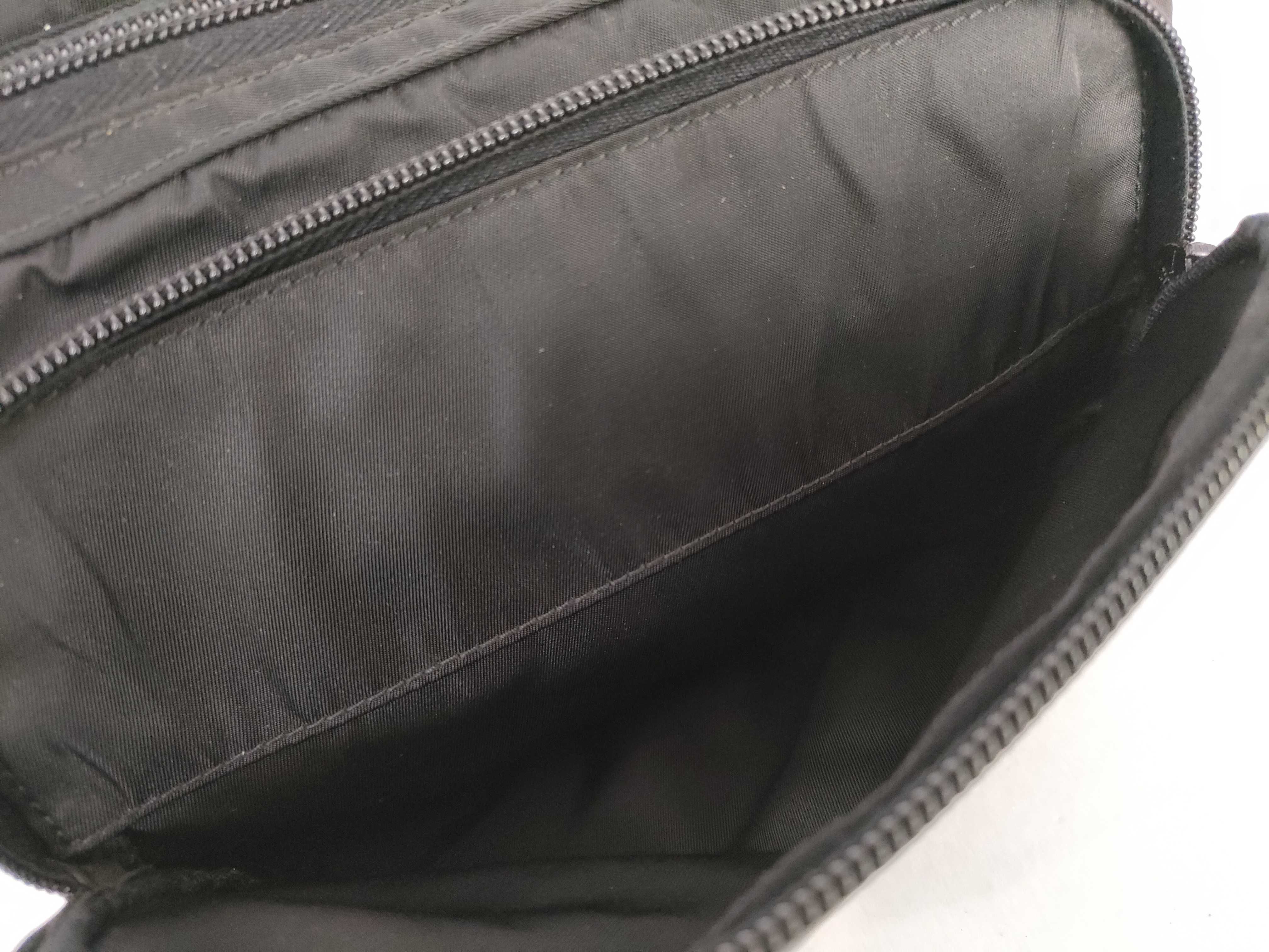 Nylon Prada Shoulder Bag Triangle Logo Black Guarantee Shoulder Bag — view 15