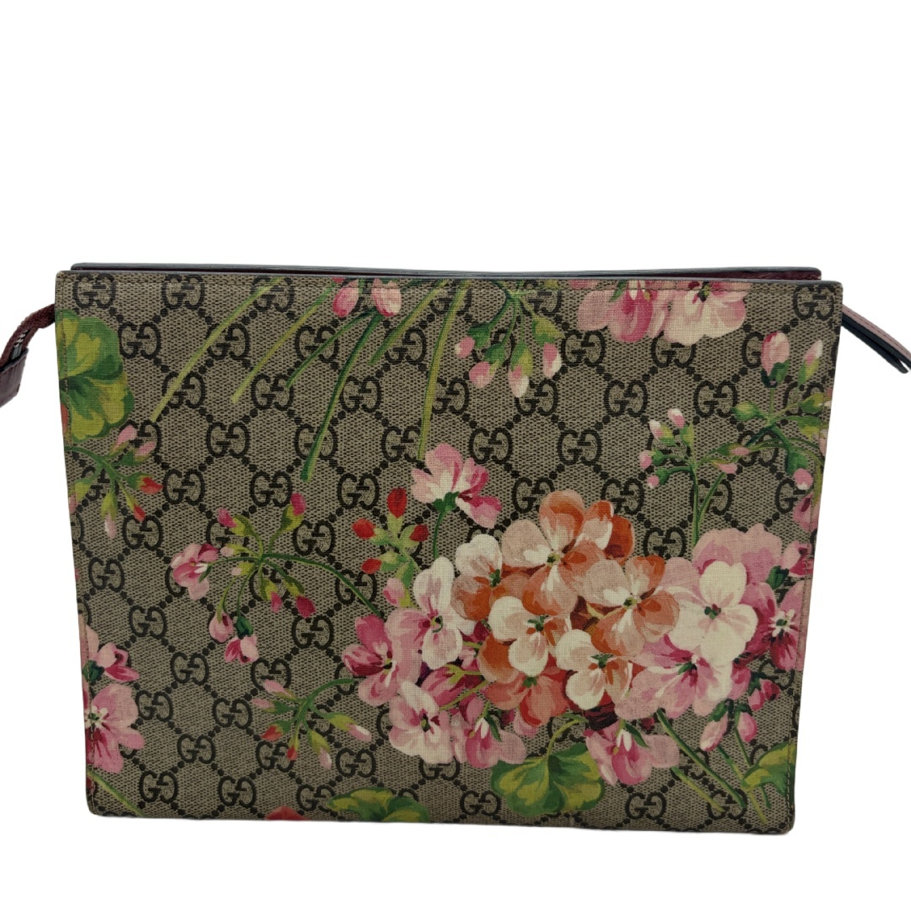 GG Supreme Floral Clutch Bag — view 2