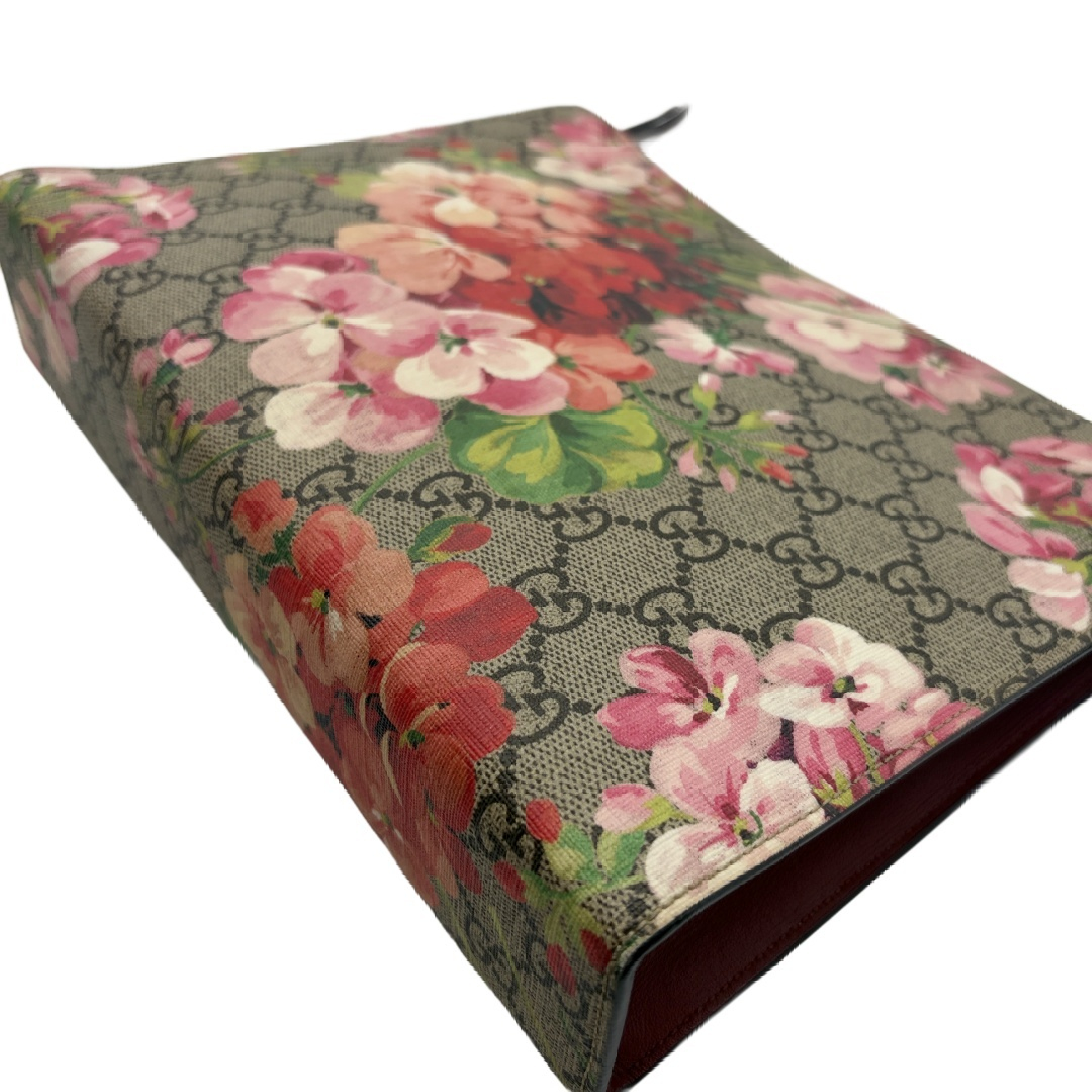 GG Supreme Floral Clutch Bag — view 9