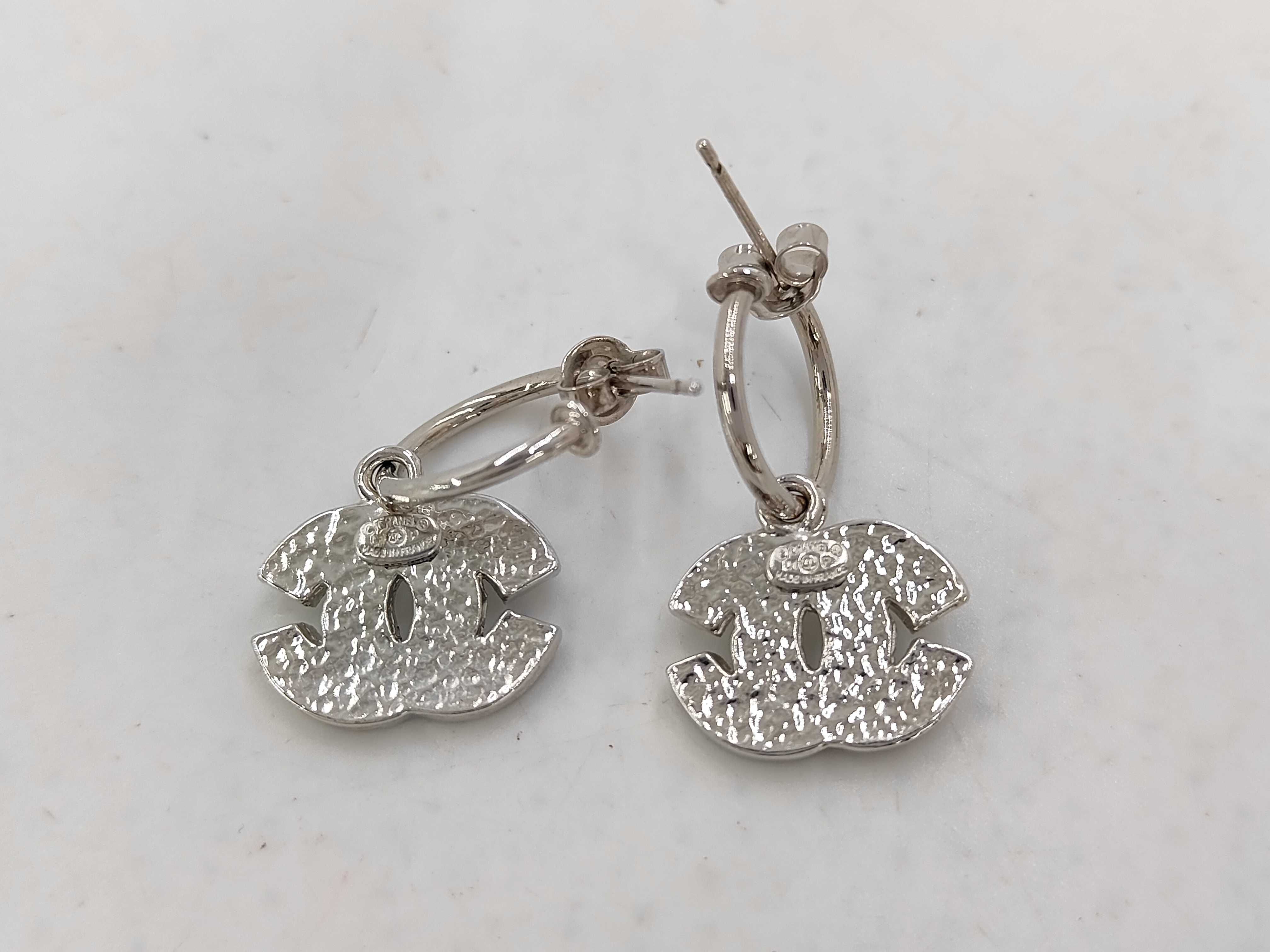 Rhinestone Earrings 01P — view 2