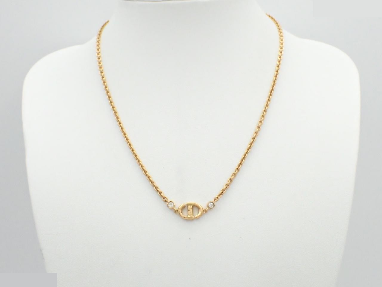 Gold necklace, chain approximately 42cm — view 3