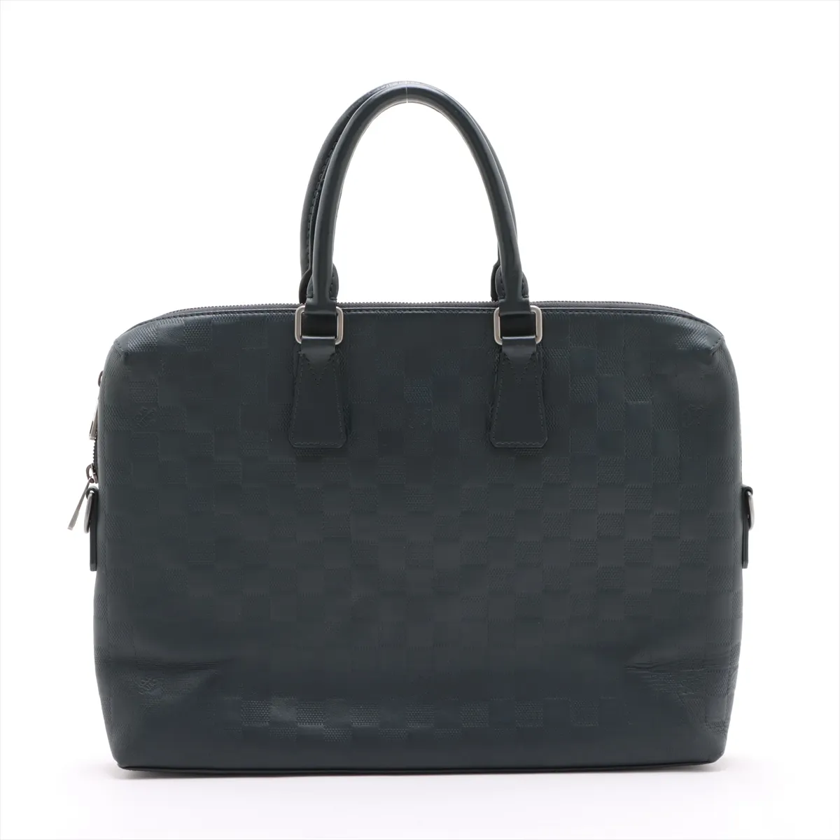 Damier Infini Porte de Cumandour N41327 CA3164 Navy — view 2