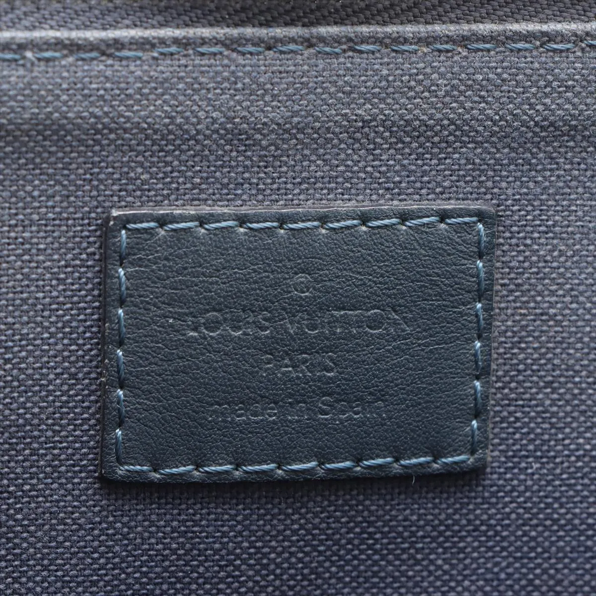 Damier Infini Porte de Cumandour N41327 CA3164 Navy — view 13