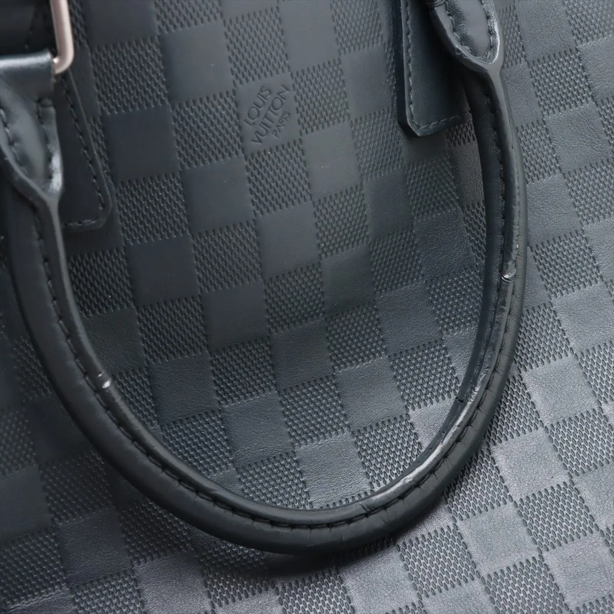 Damier Infini Porte de Cumandour N41327 CA3164 Navy — view 14