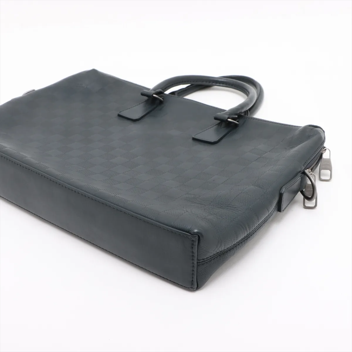 Damier Infini Porte de Cumandour N41327 CA3164 Navy — view 3