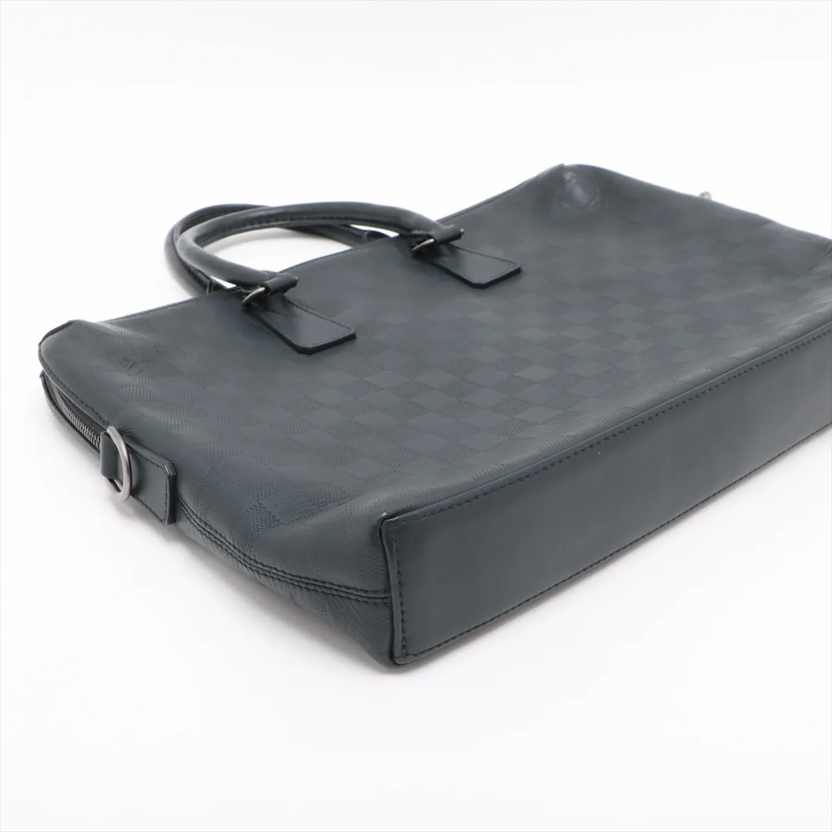 Damier Infini Porte de Cumandour N41327 CA3164 Navy — view 4