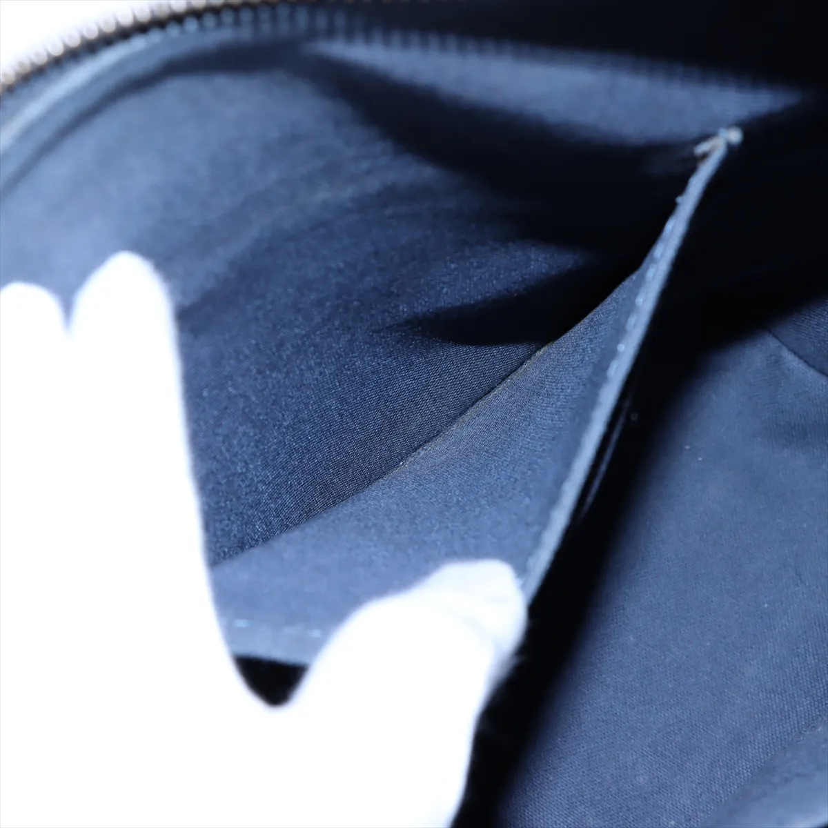 Damier Infini Porte de Cumandour N41327 CA3164 Navy — view 10