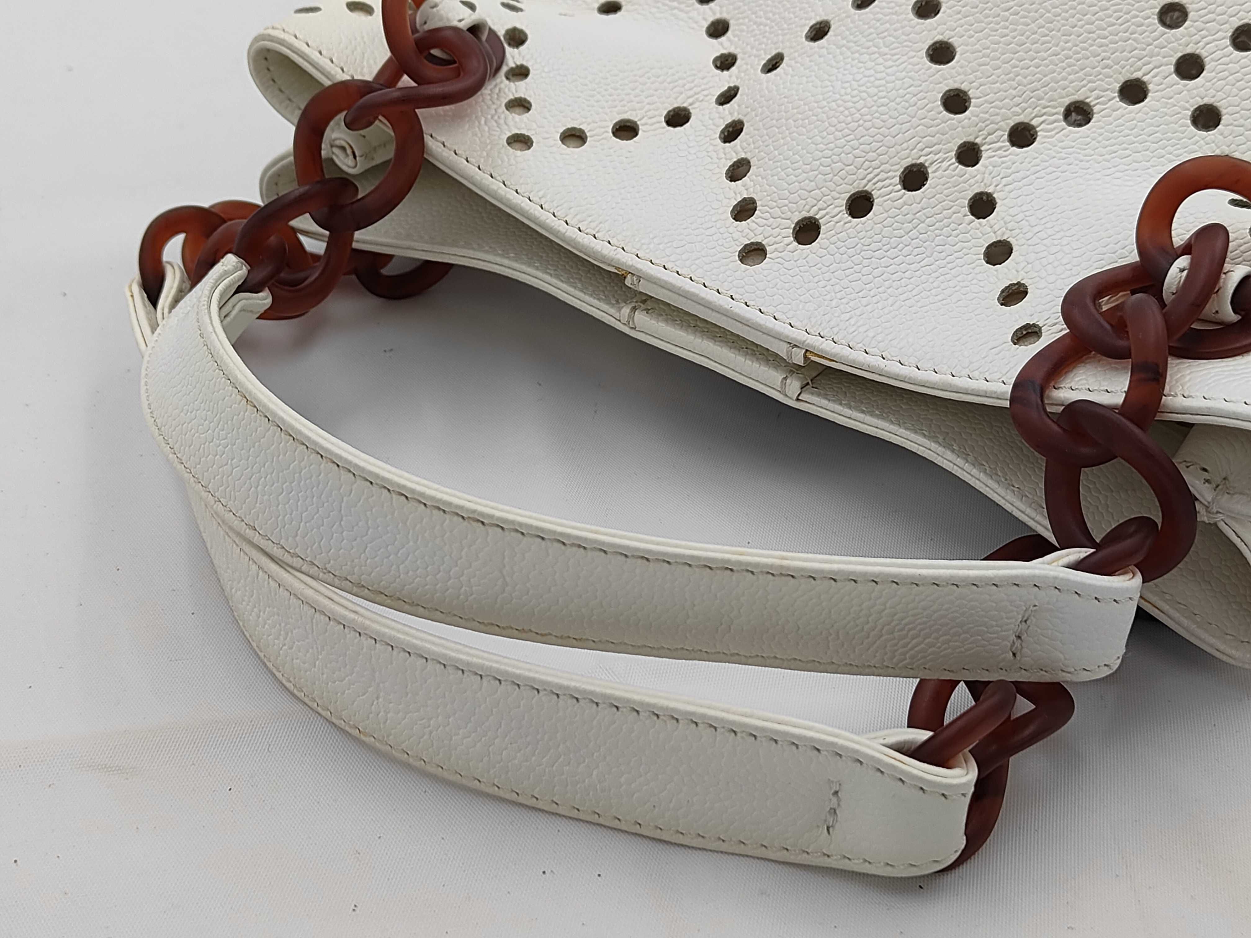 Caviar Skin Chain Tote Bag 8766606 Tote Bag — view 3