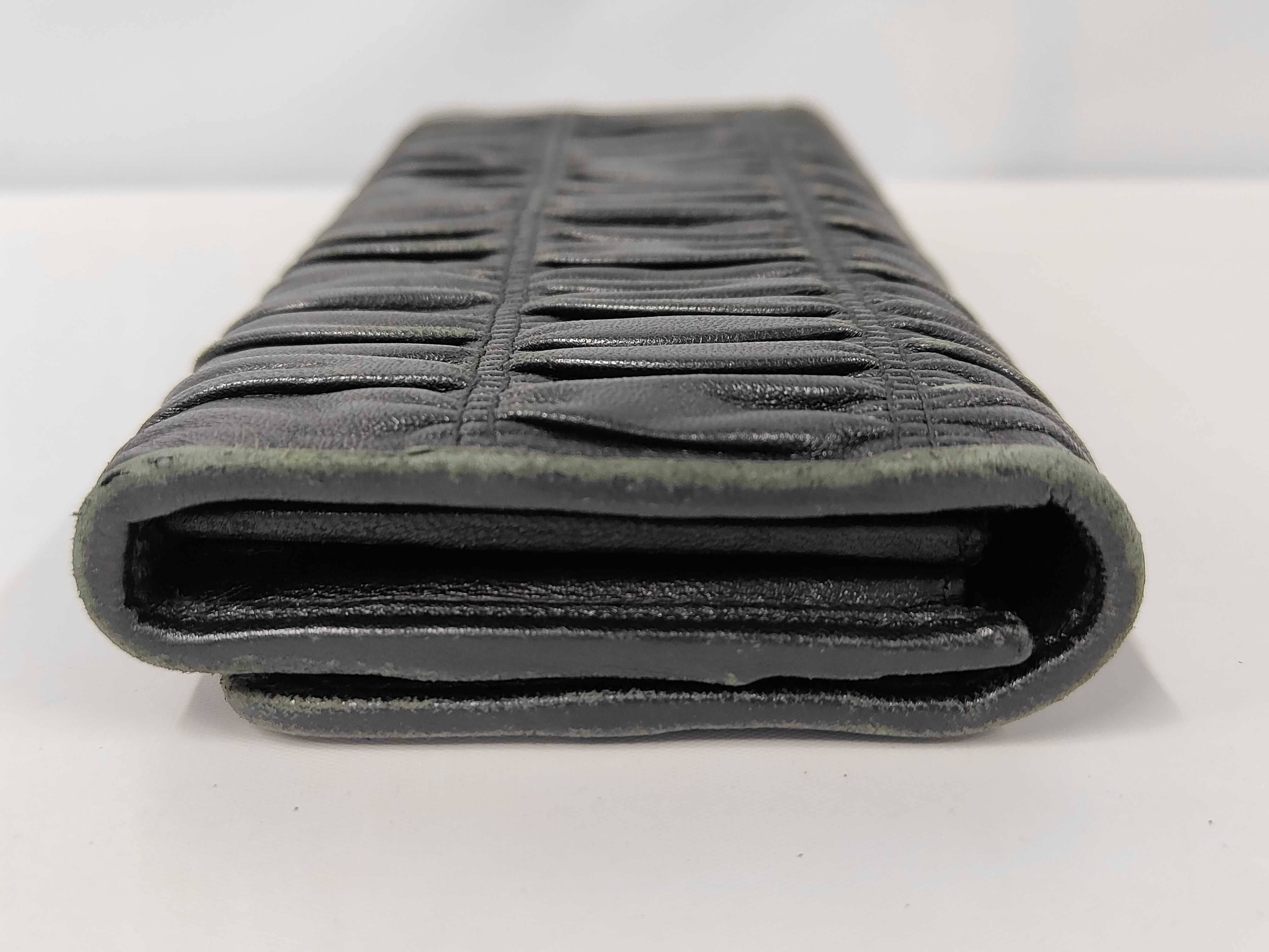 Long Wallet Leather Black Wallet — view 5