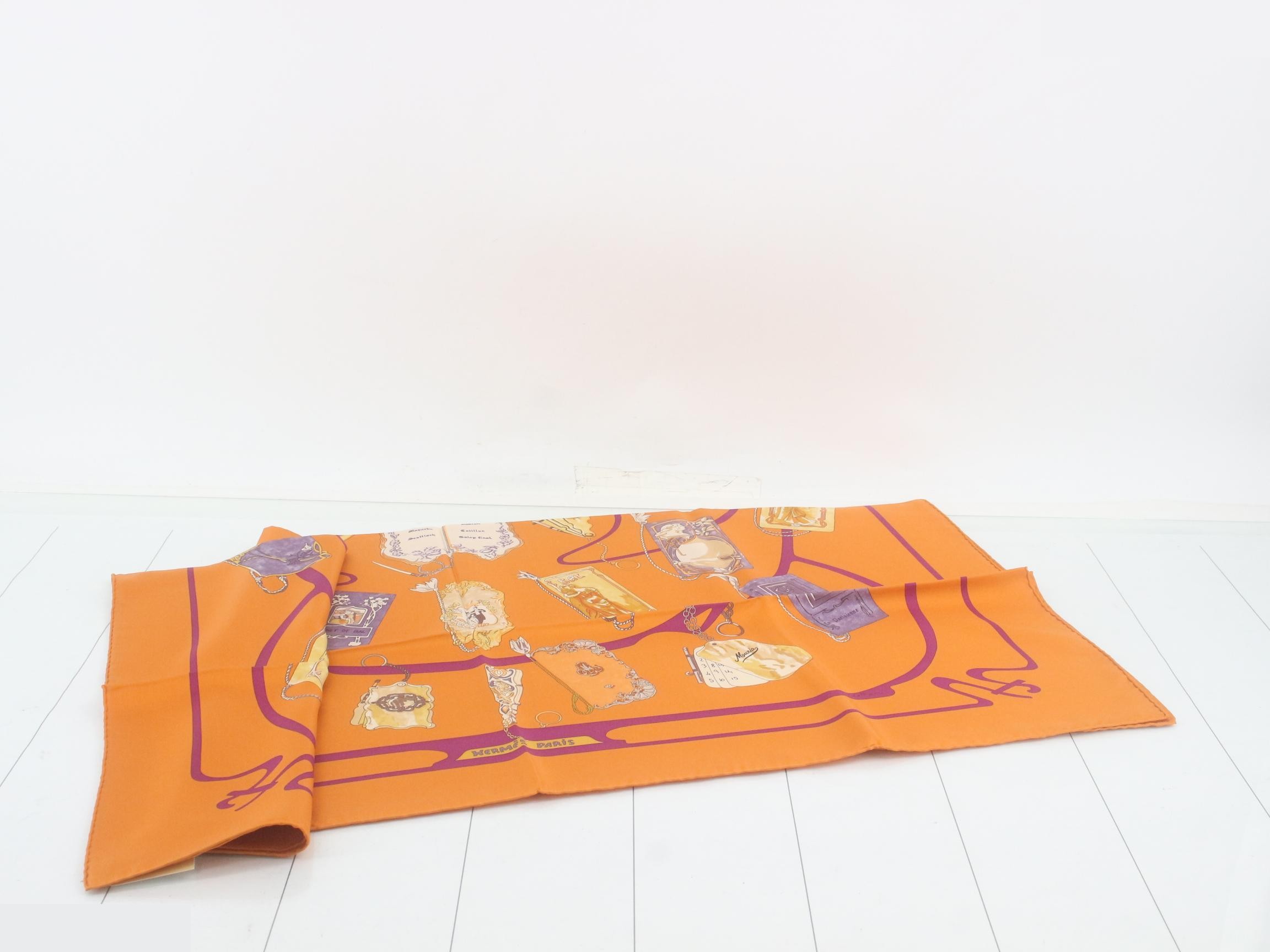 Carré 90 Ballroom Diary Silk Scarf — view 3