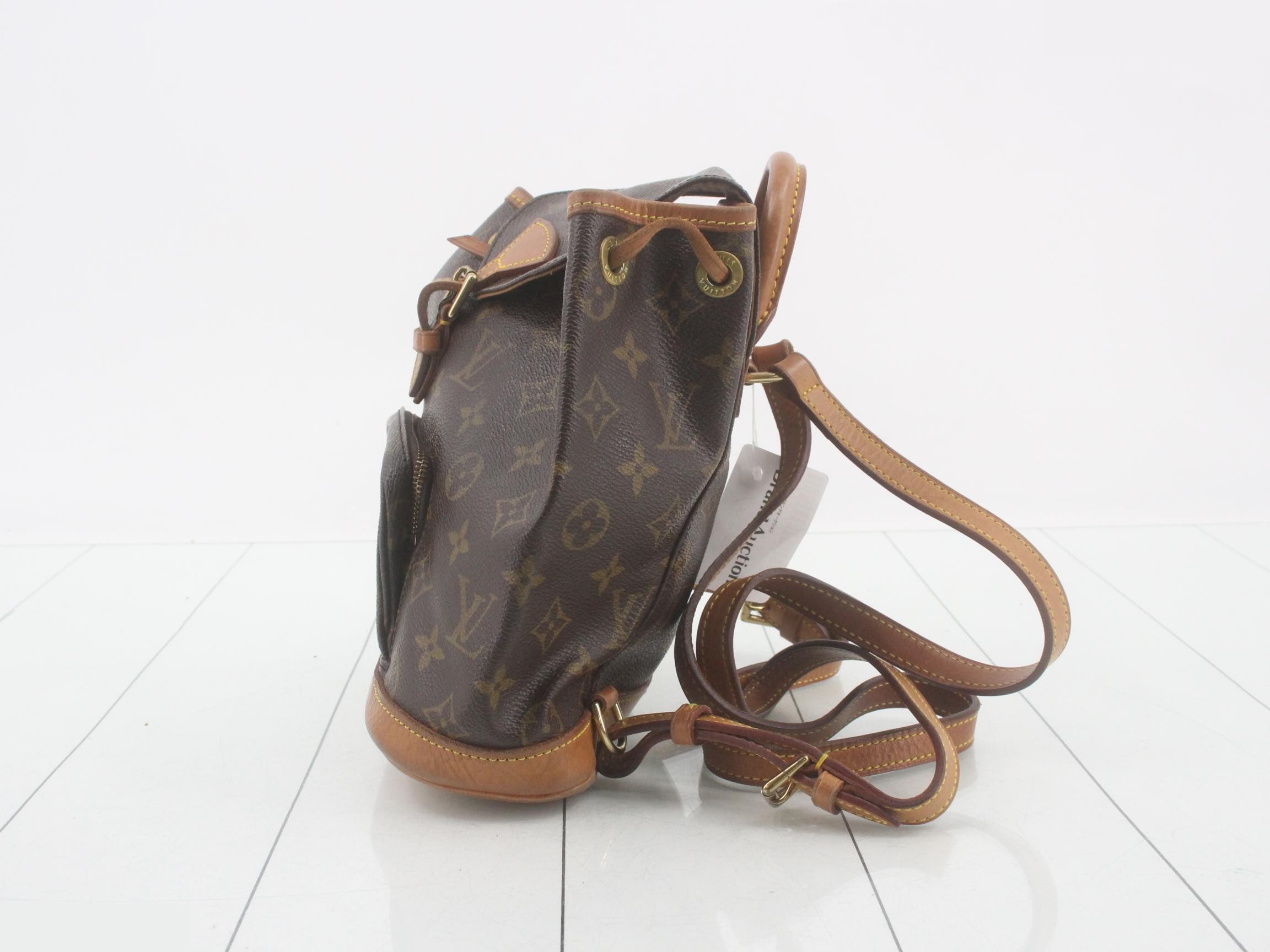 Monogram Backpack Mini Montsouris — view 3