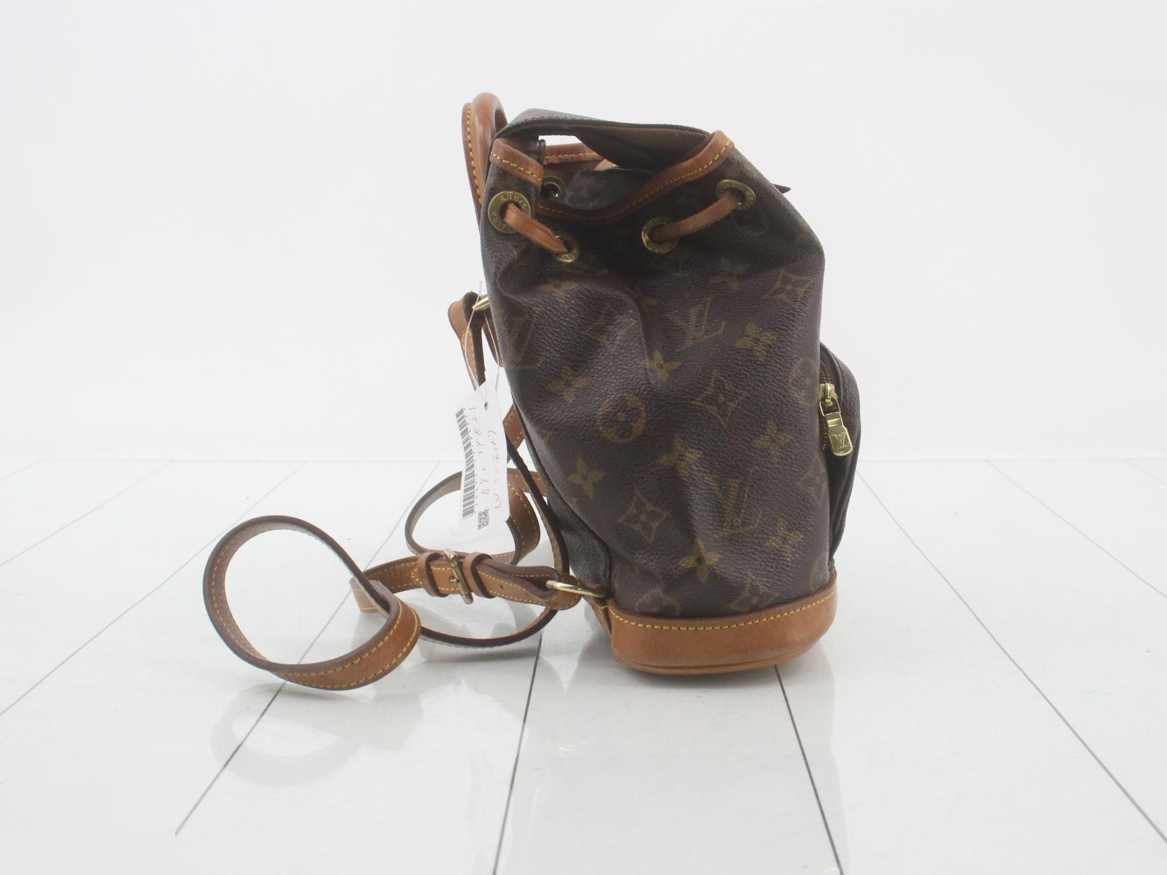 Monogram Backpack Mini Montsouris — view 4