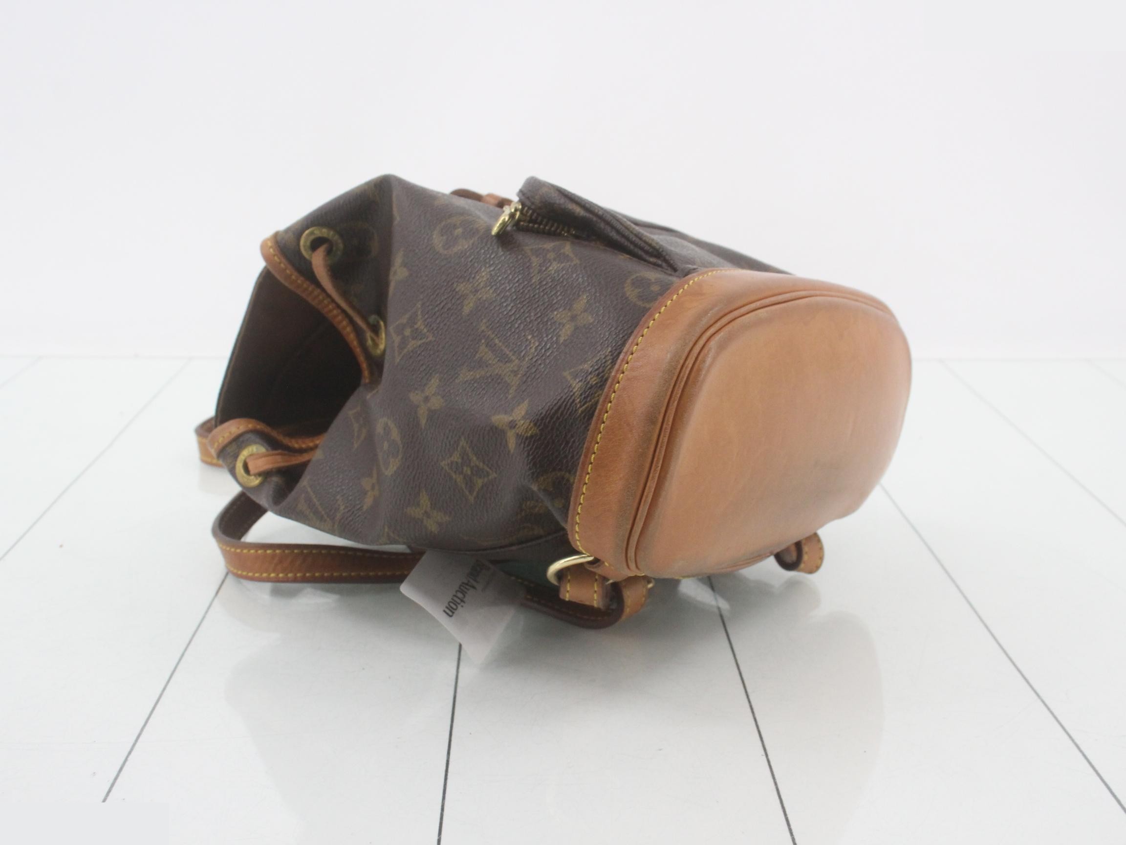 Monogram Backpack Mini Montsouris — view 5