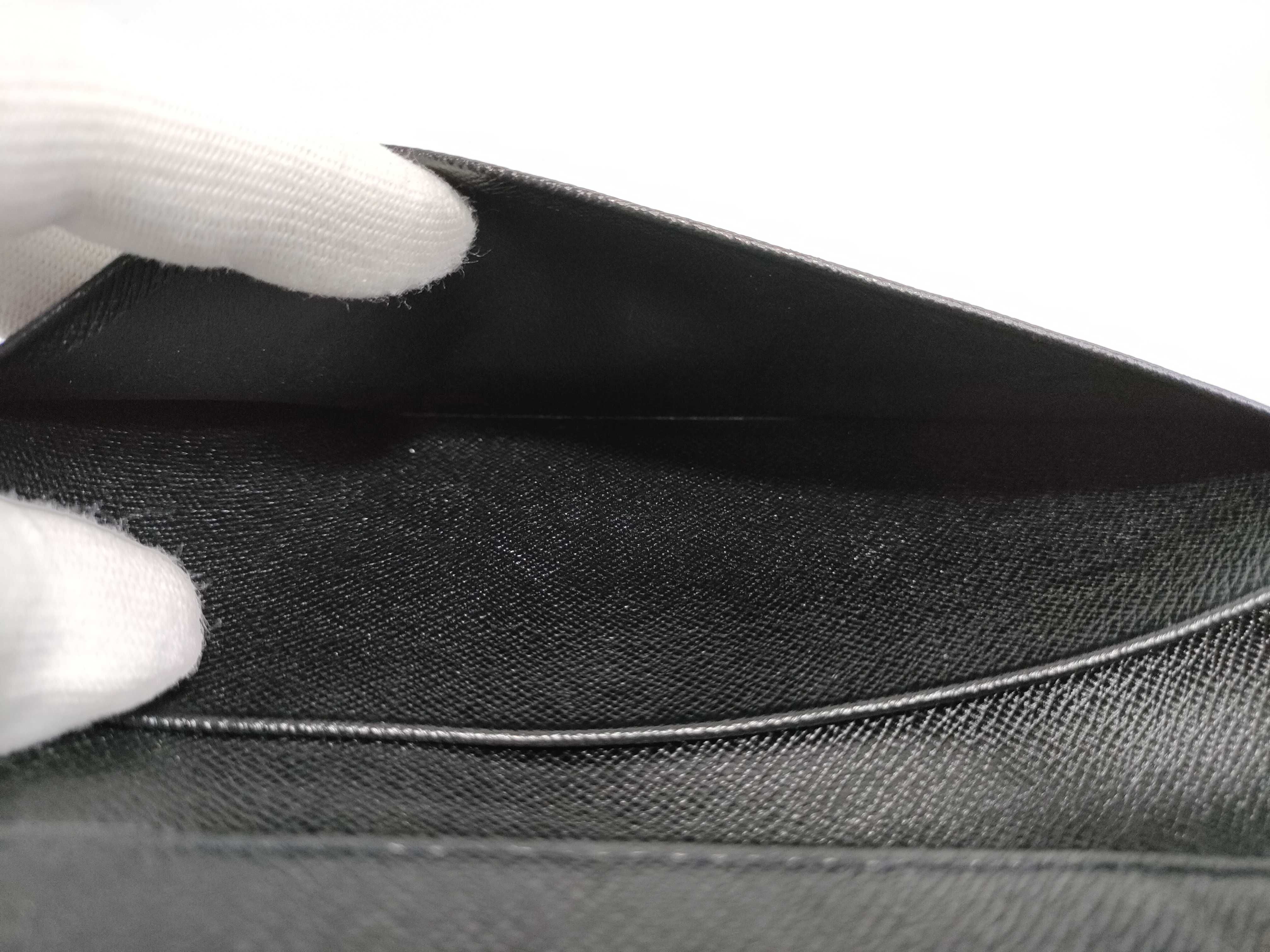 Epi Porte Cartes Credit Long Wallet Noir — view 11