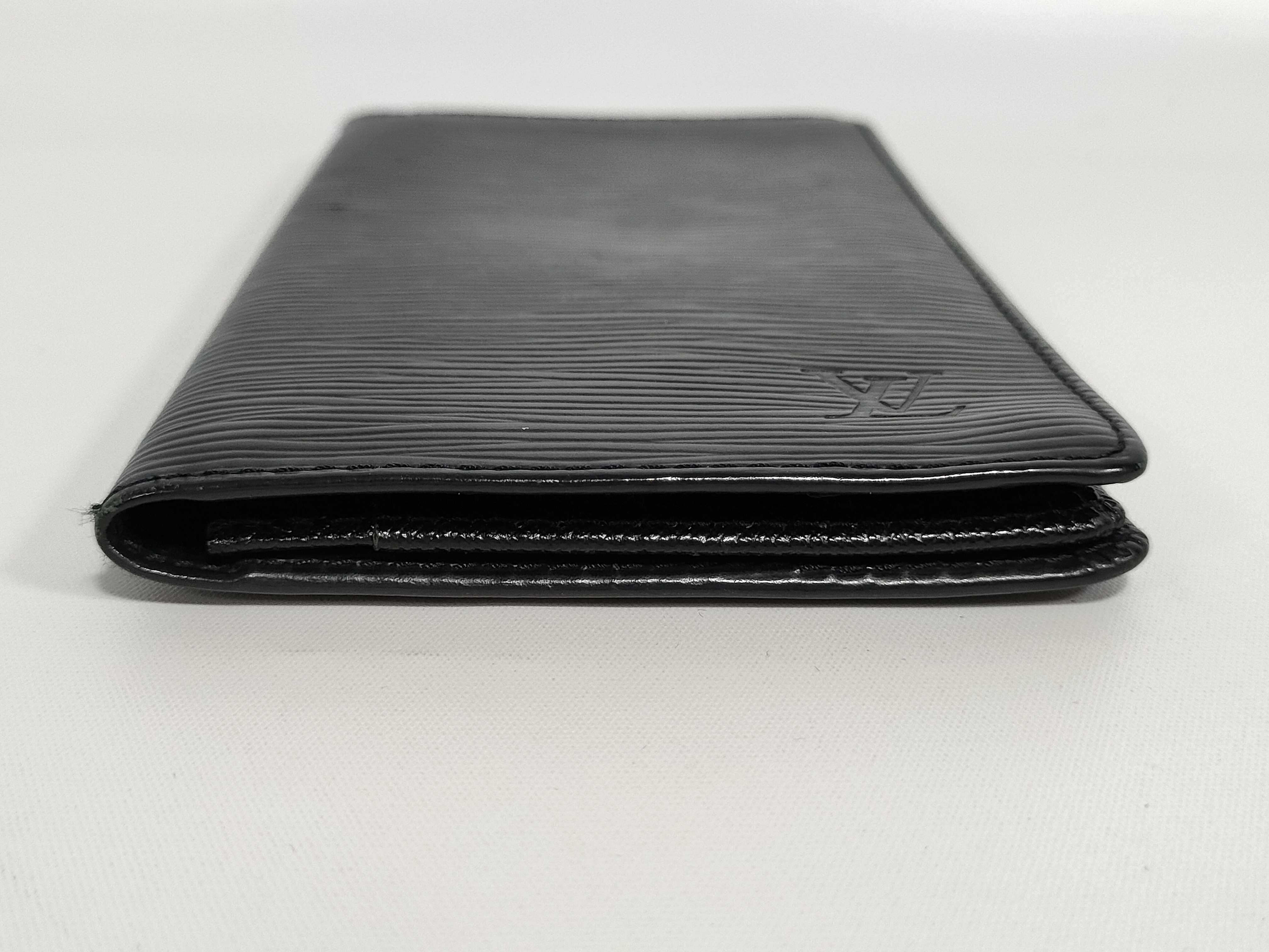 Epi Porte Cartes Credit Long Wallet Noir — view 3
