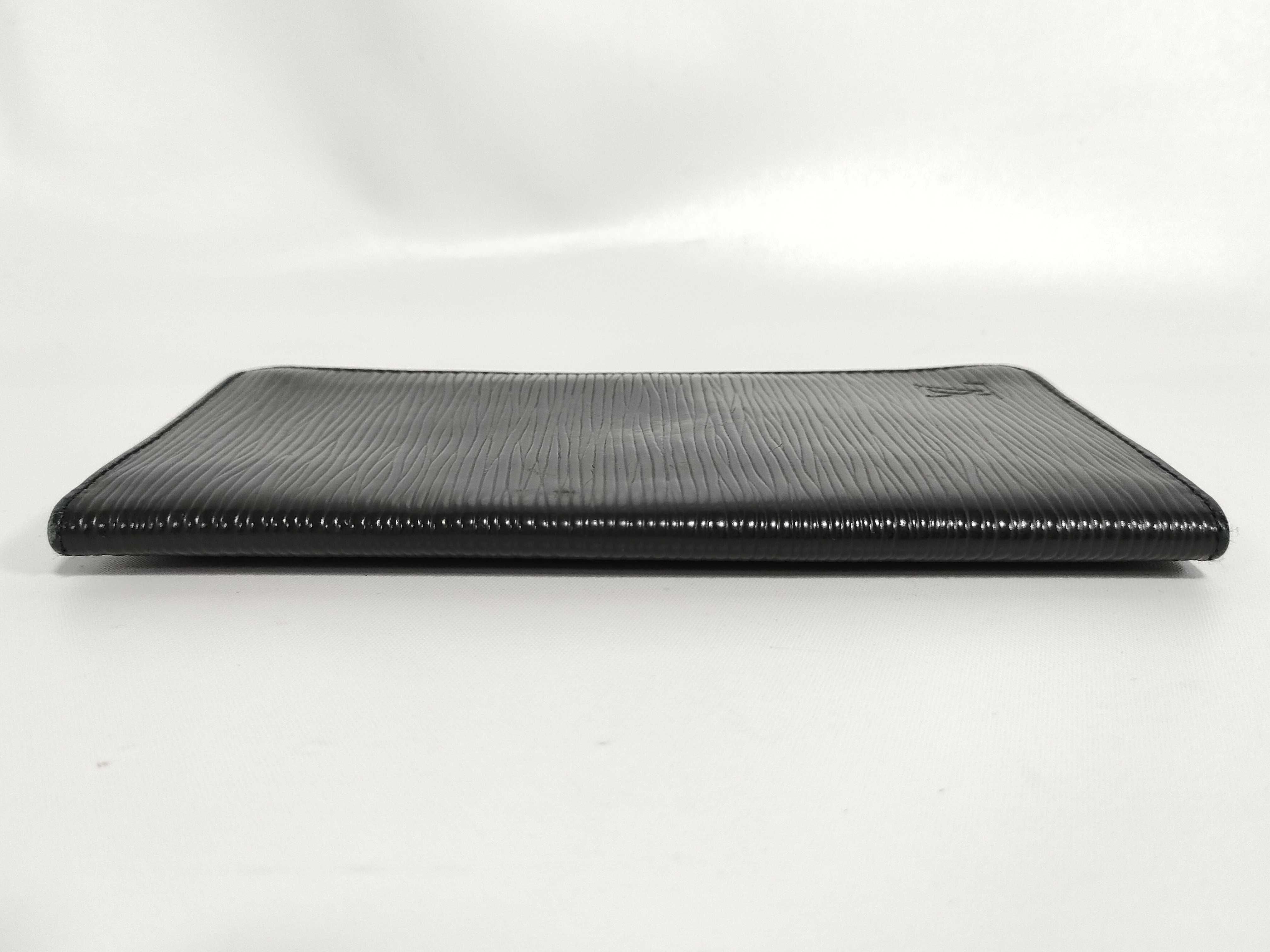 Epi Porte Cartes Credit Long Wallet Noir — view 5