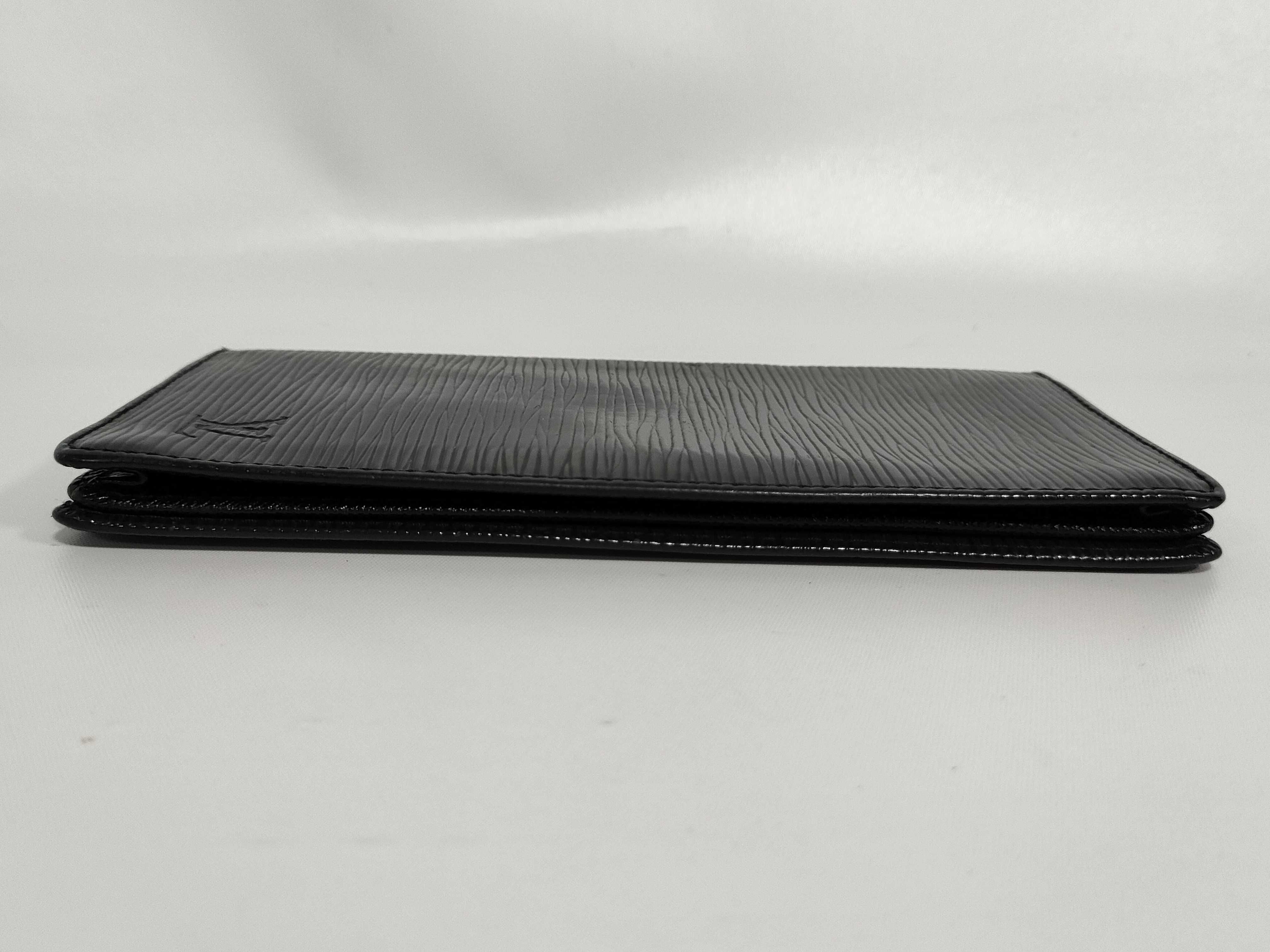 Epi Porte Cartes Credit Long Wallet Noir — view 7