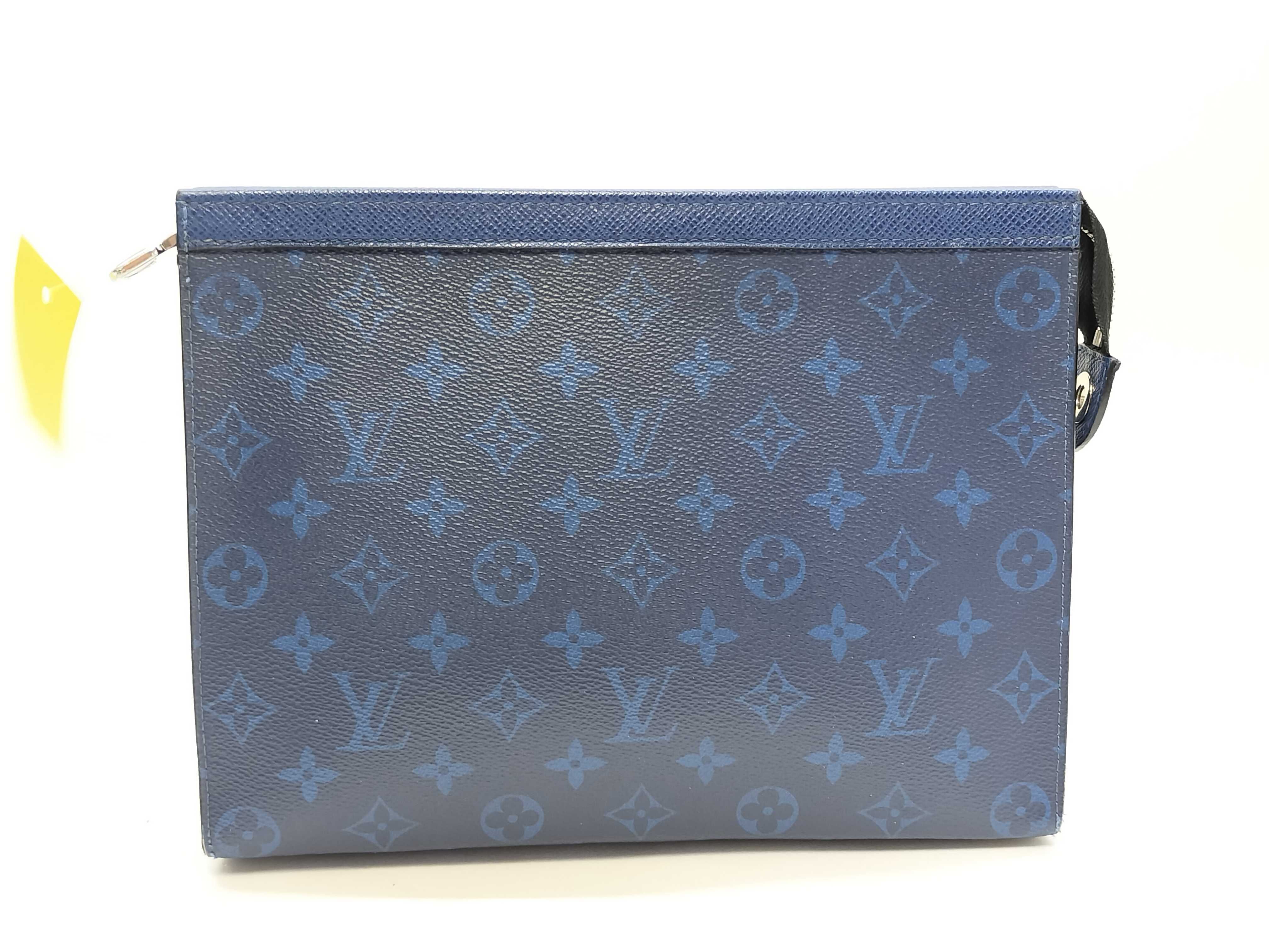 Monogram Taigarama Pochette Voyage MM Clutch Bag