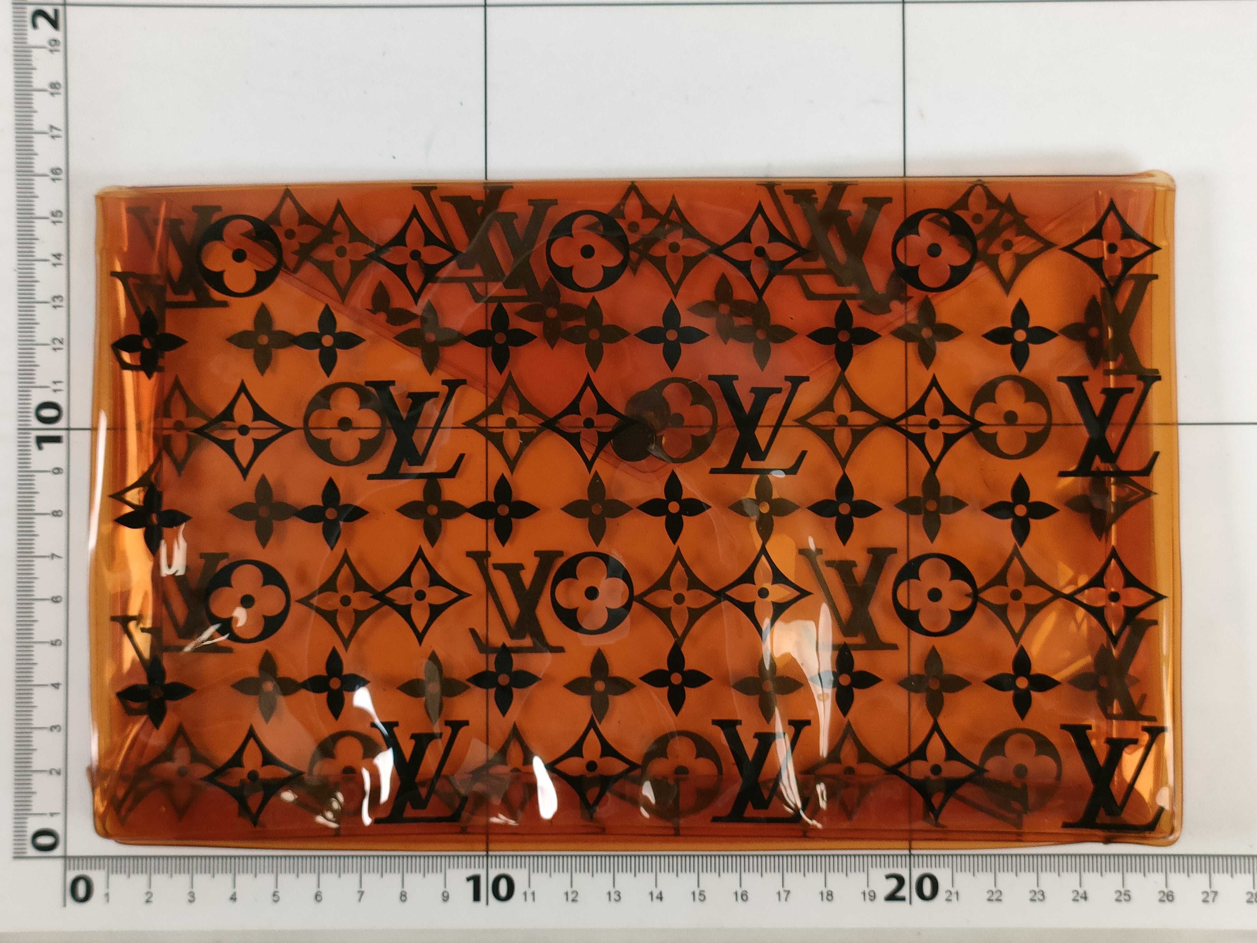 Monogram Novelty Vinyl Pouch — view 2