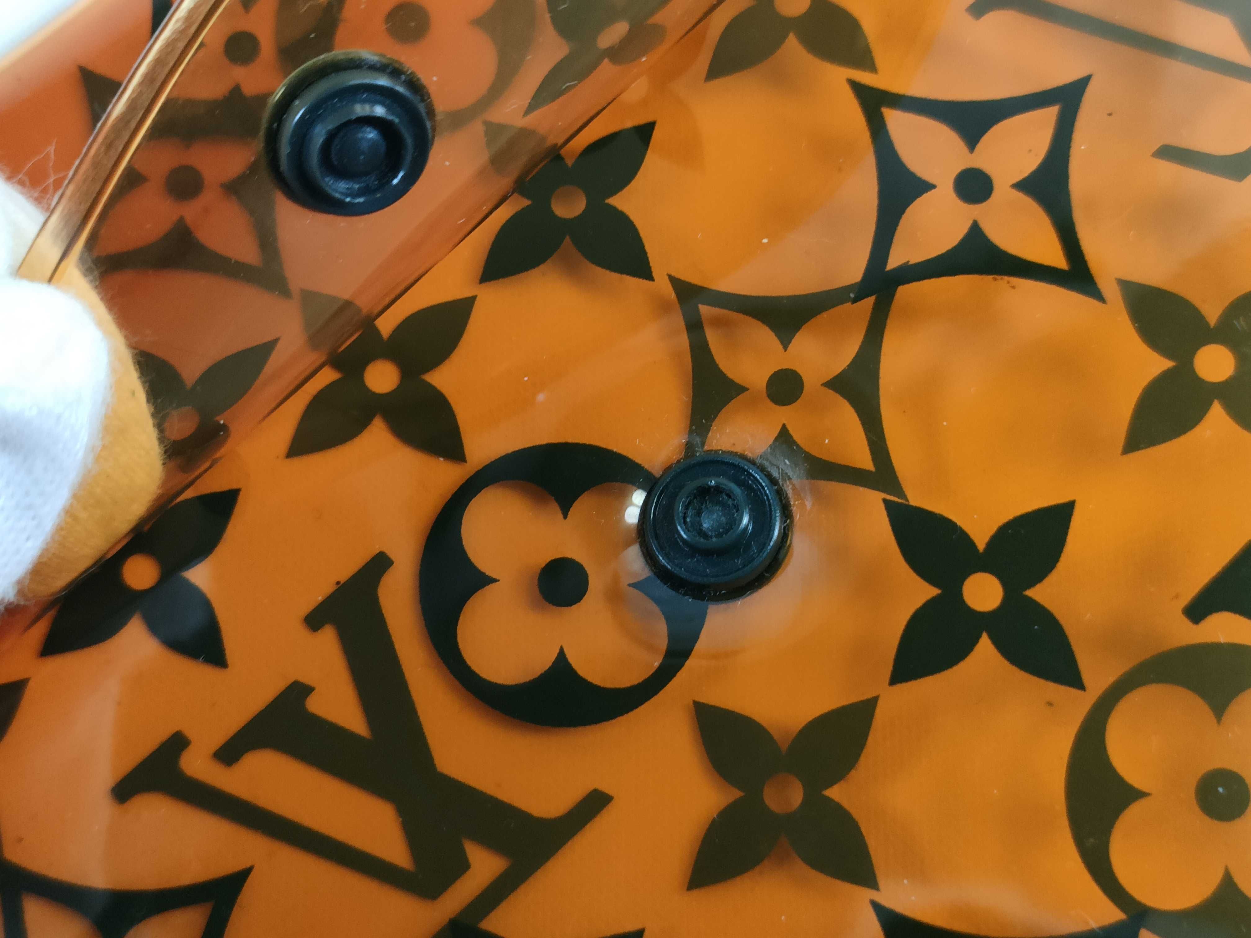 Monogram Novelty Vinyl Pouch — view 8