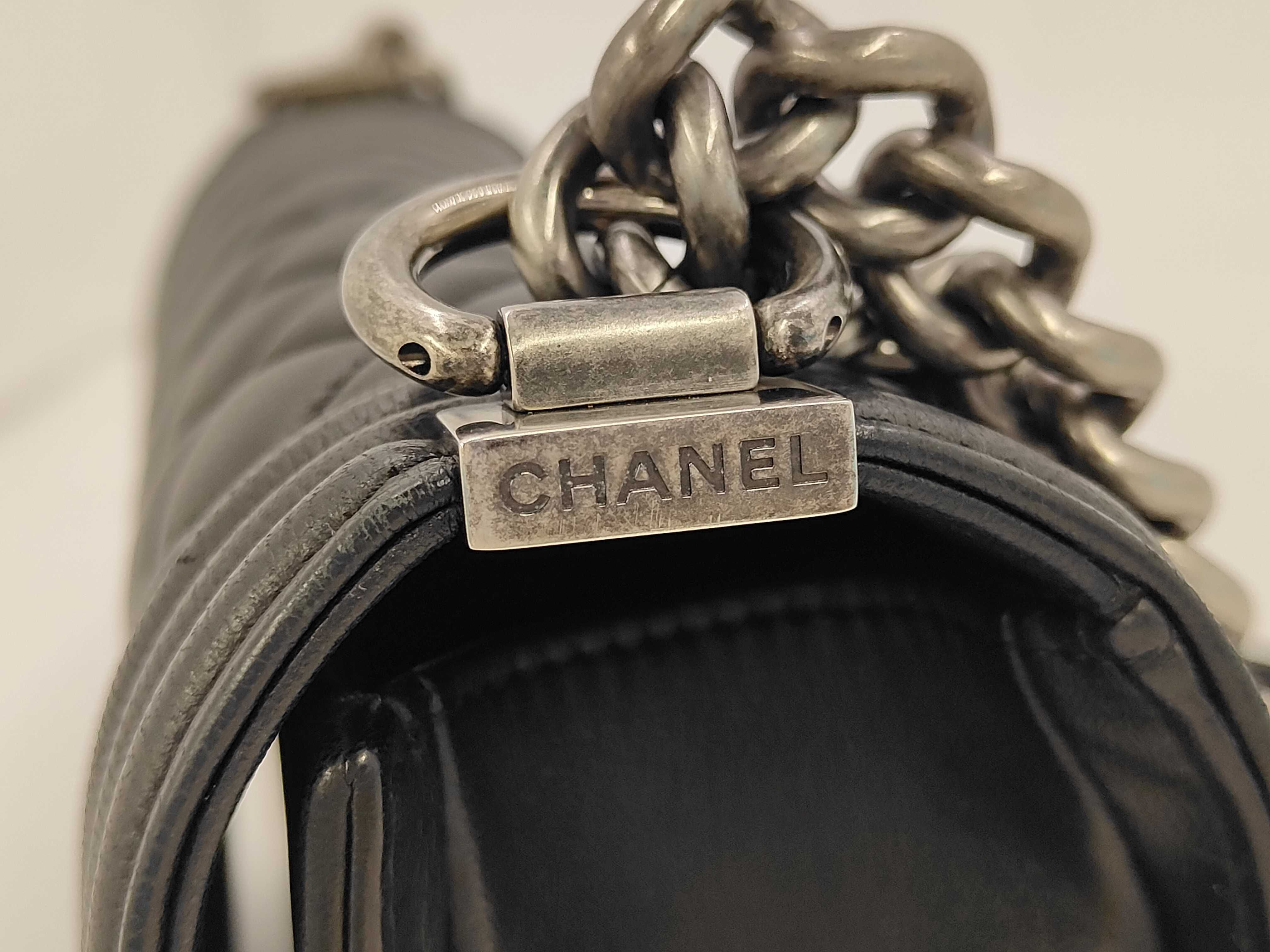 Boy Chanel Matelassé Chain Shoulder Bag (20s series) — view 11