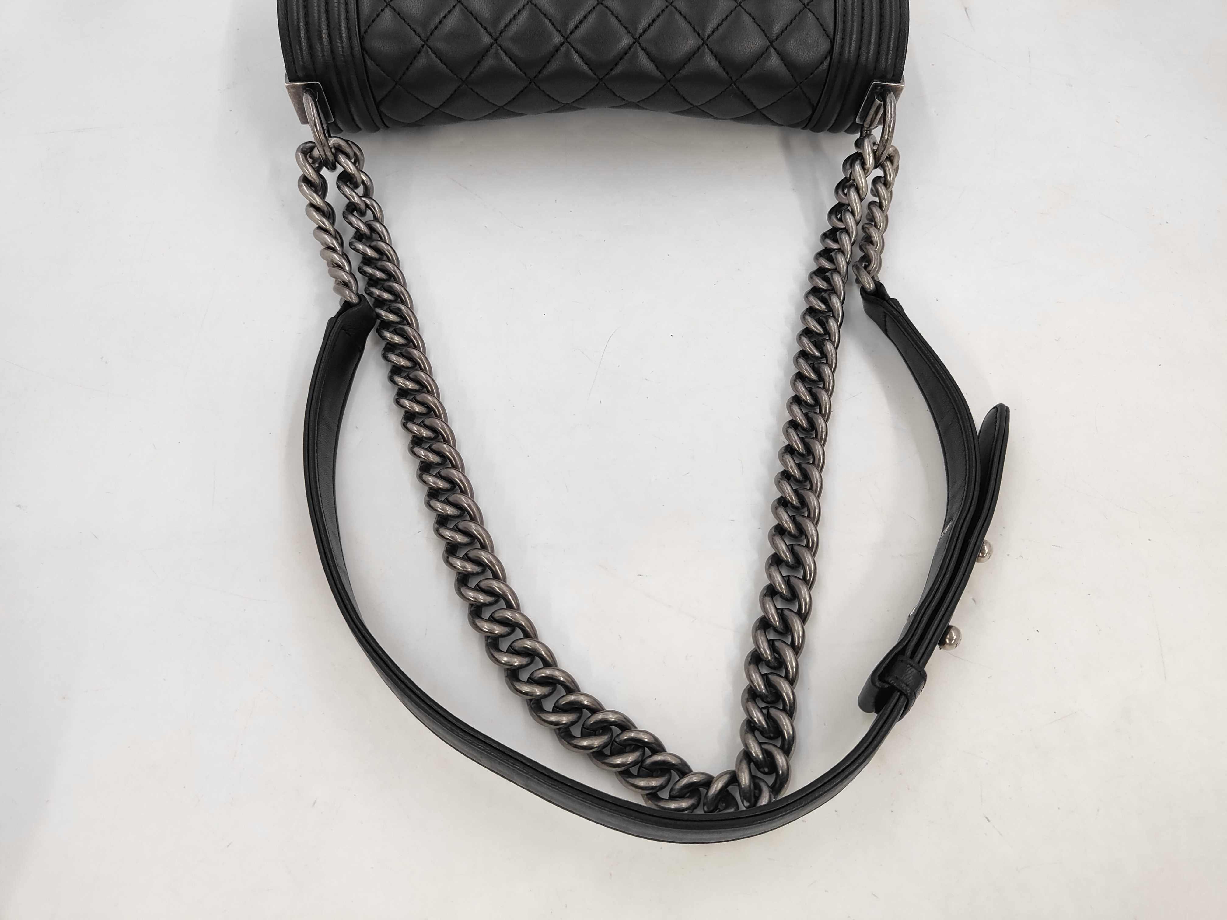 Boy Chanel Matelassé Chain Shoulder Bag (20s series) — view 5