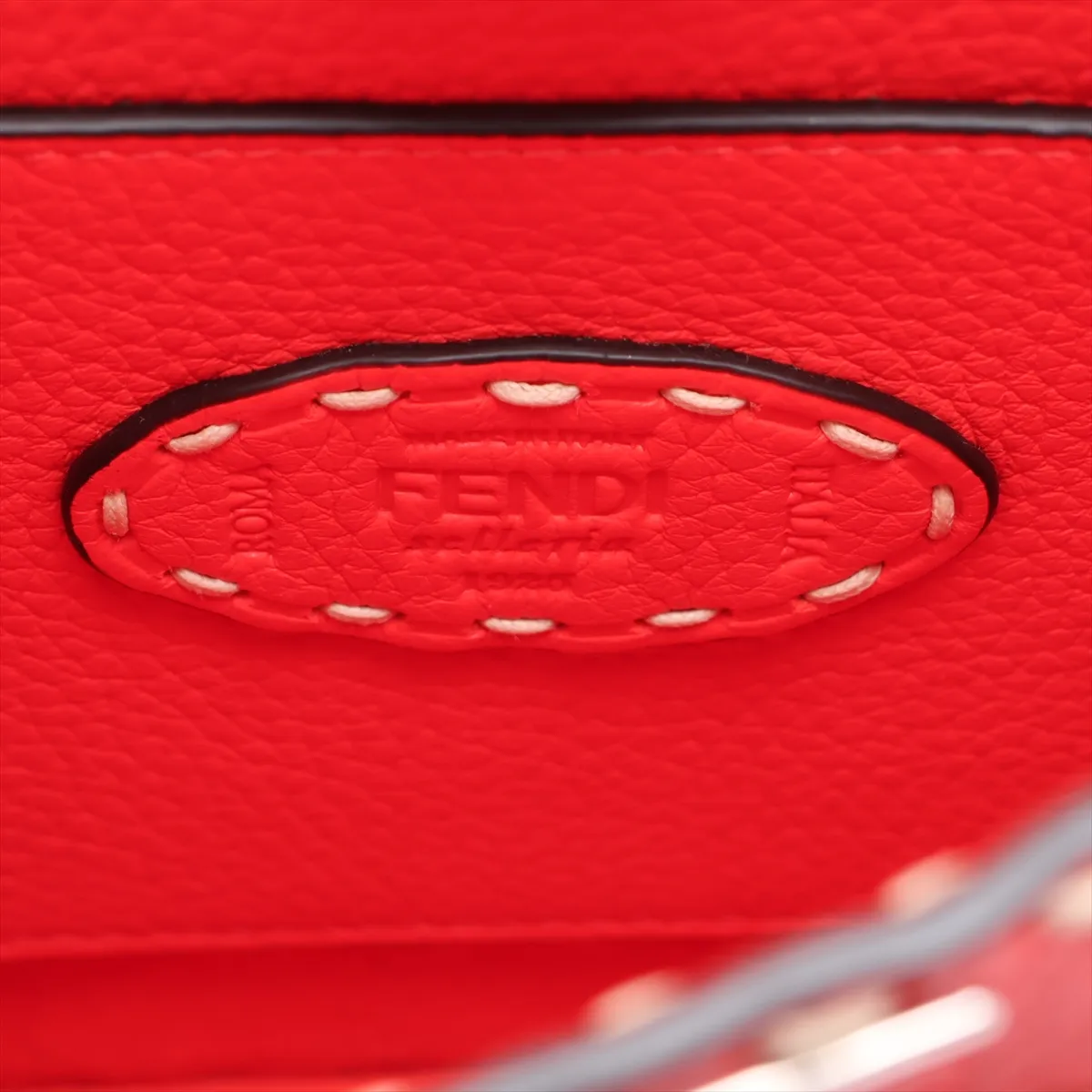 Selleria Peekaboo I.U Small Leather 2-Way Handbag, Red, 8BN327 — view 11