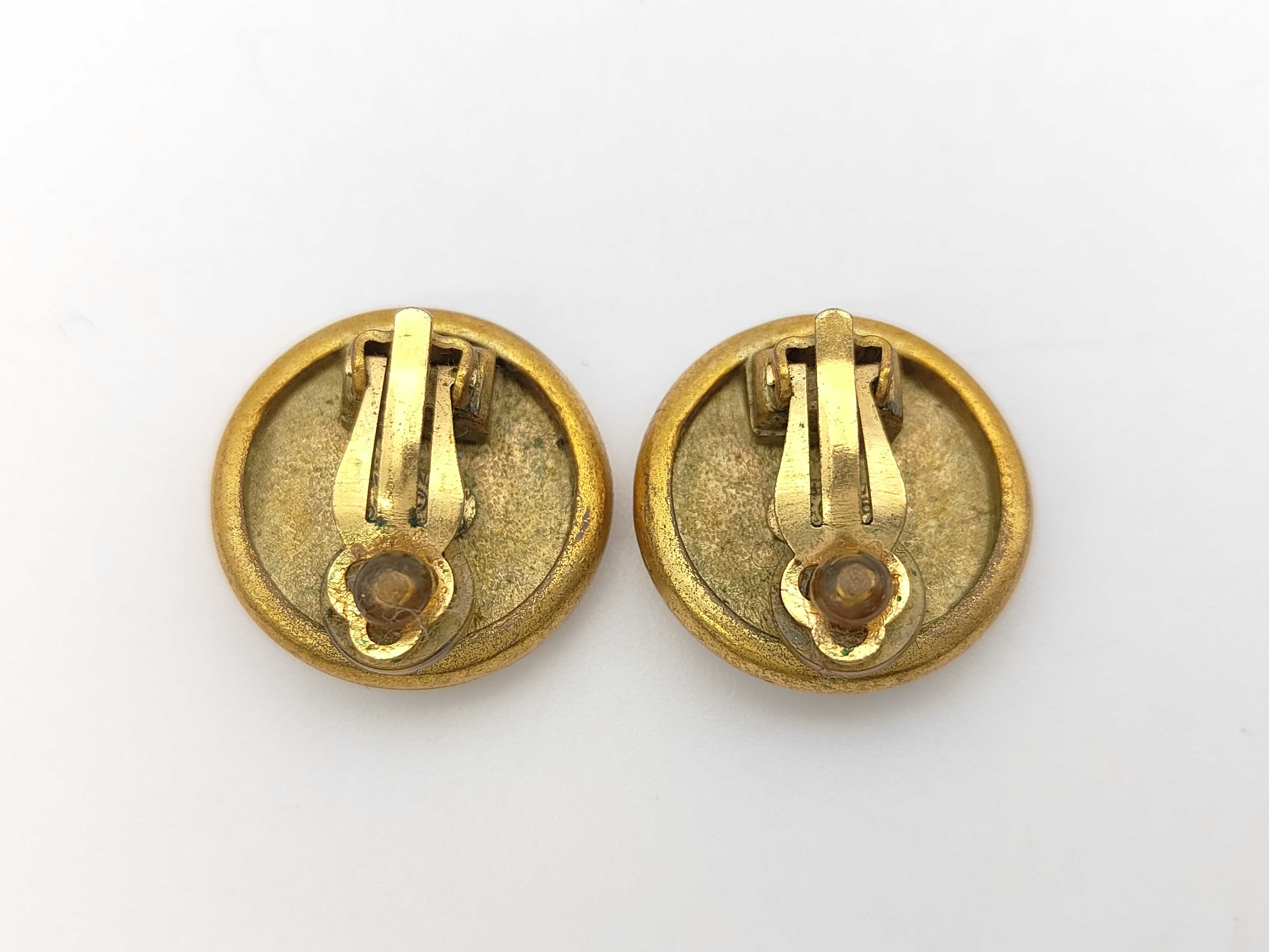 Button Motif Earrings/94A — view 2