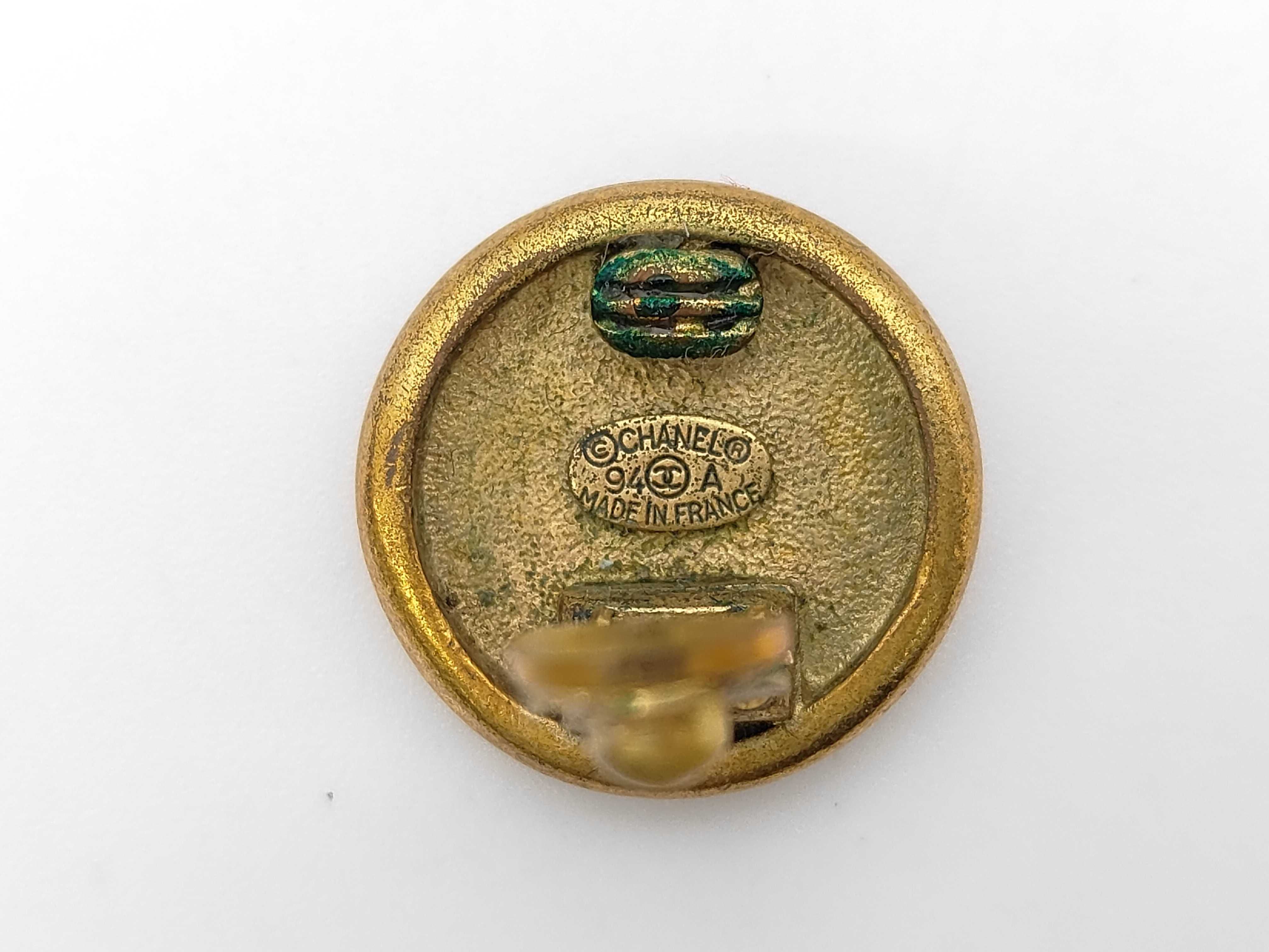 Button Motif Earrings/94A — view 5
