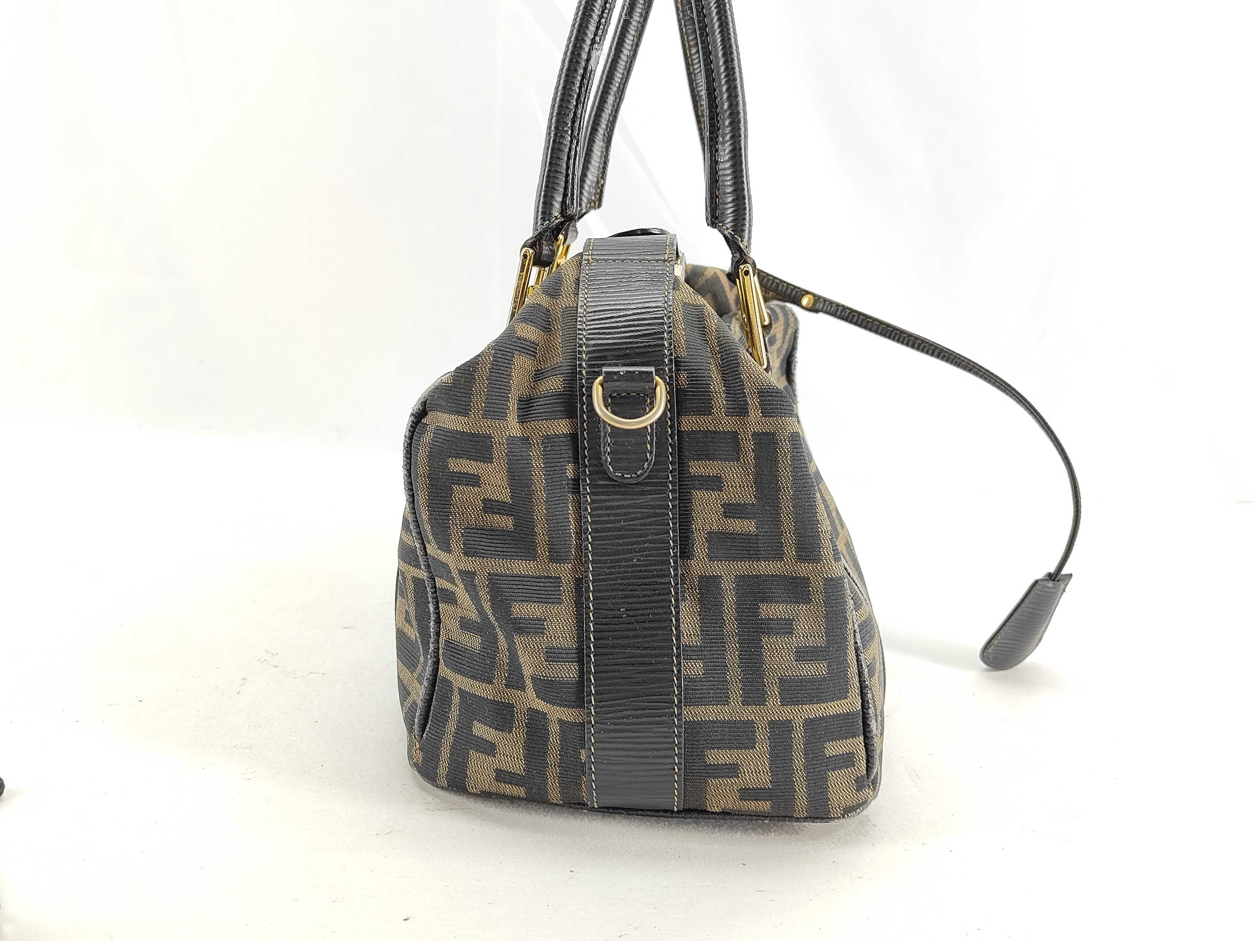Zucca pattern Fendi Zucca vanity handbag — view 3