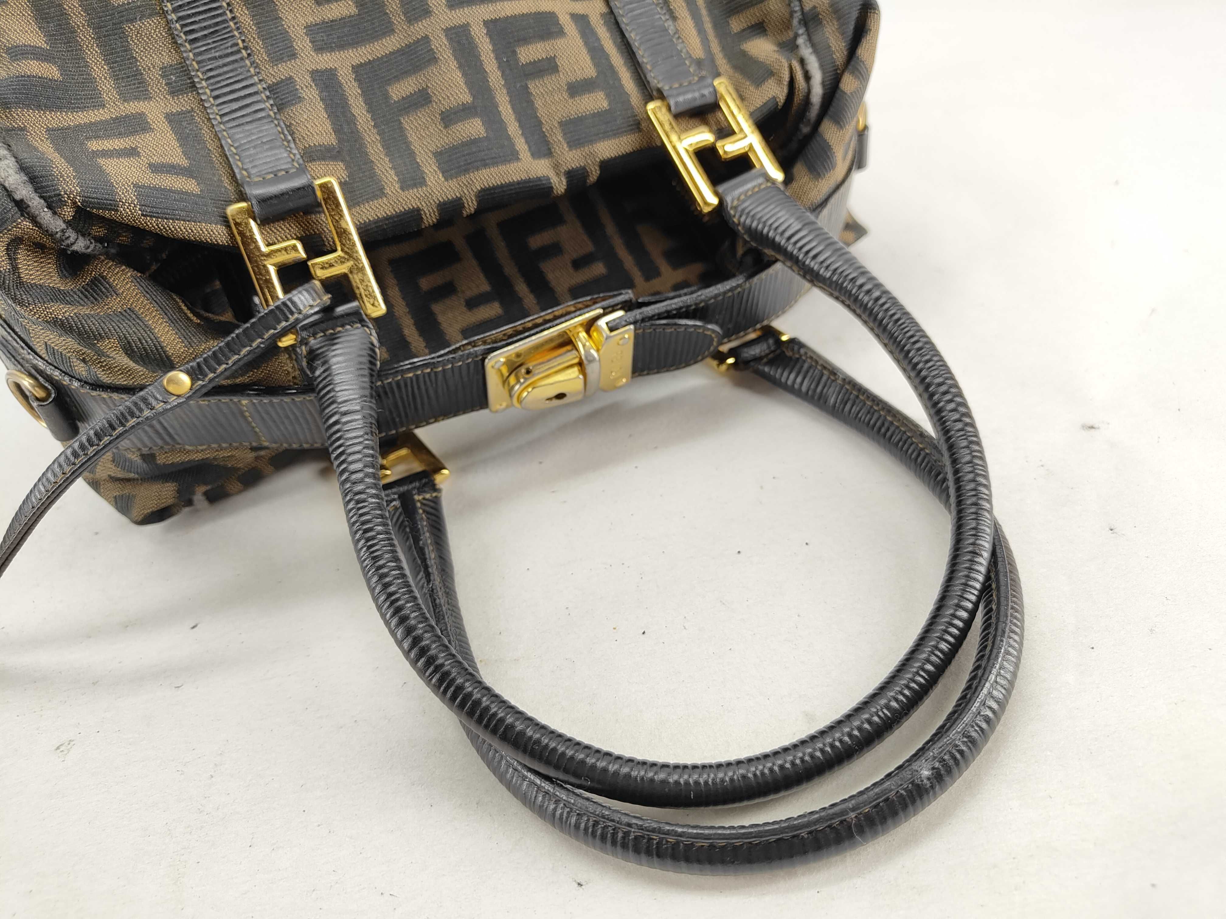 Zucca pattern Fendi Zucca vanity handbag — view 4