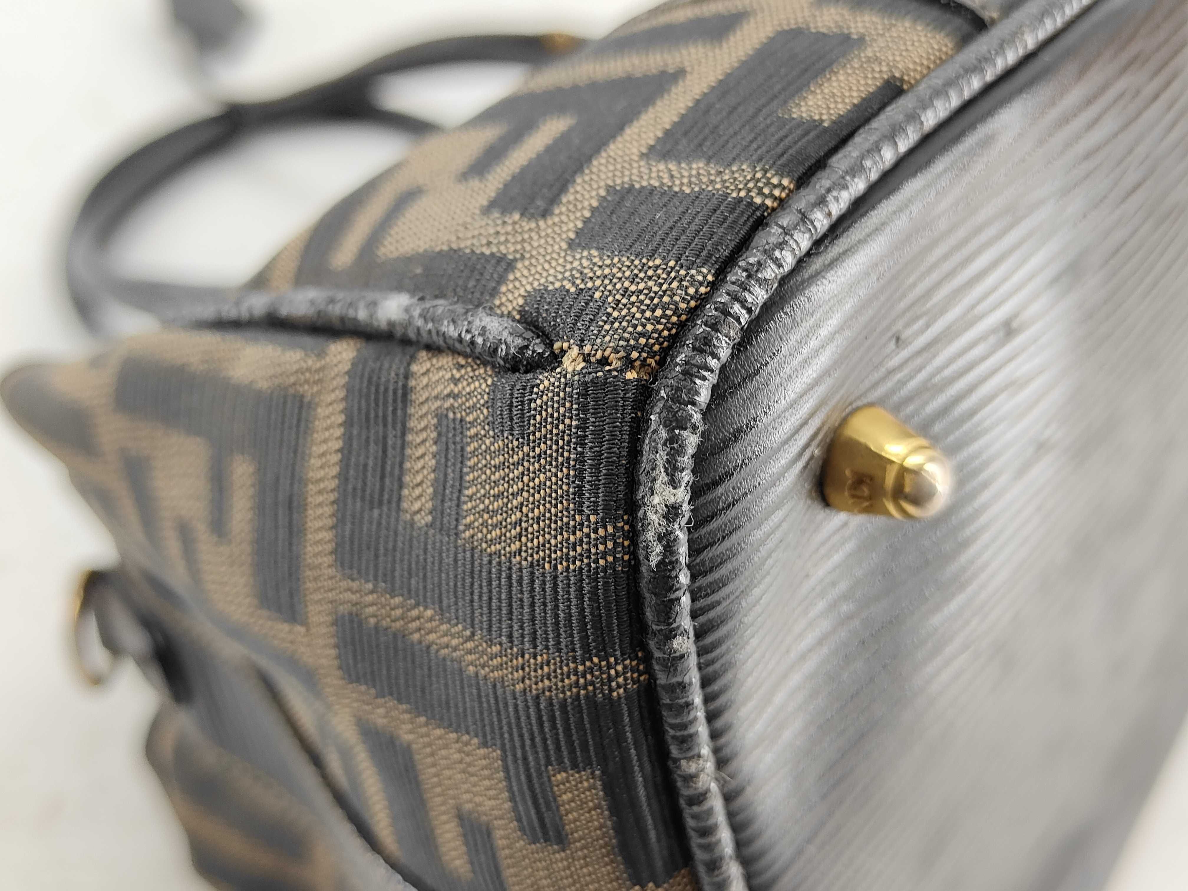 Zucca pattern Fendi Zucca vanity handbag — view 7