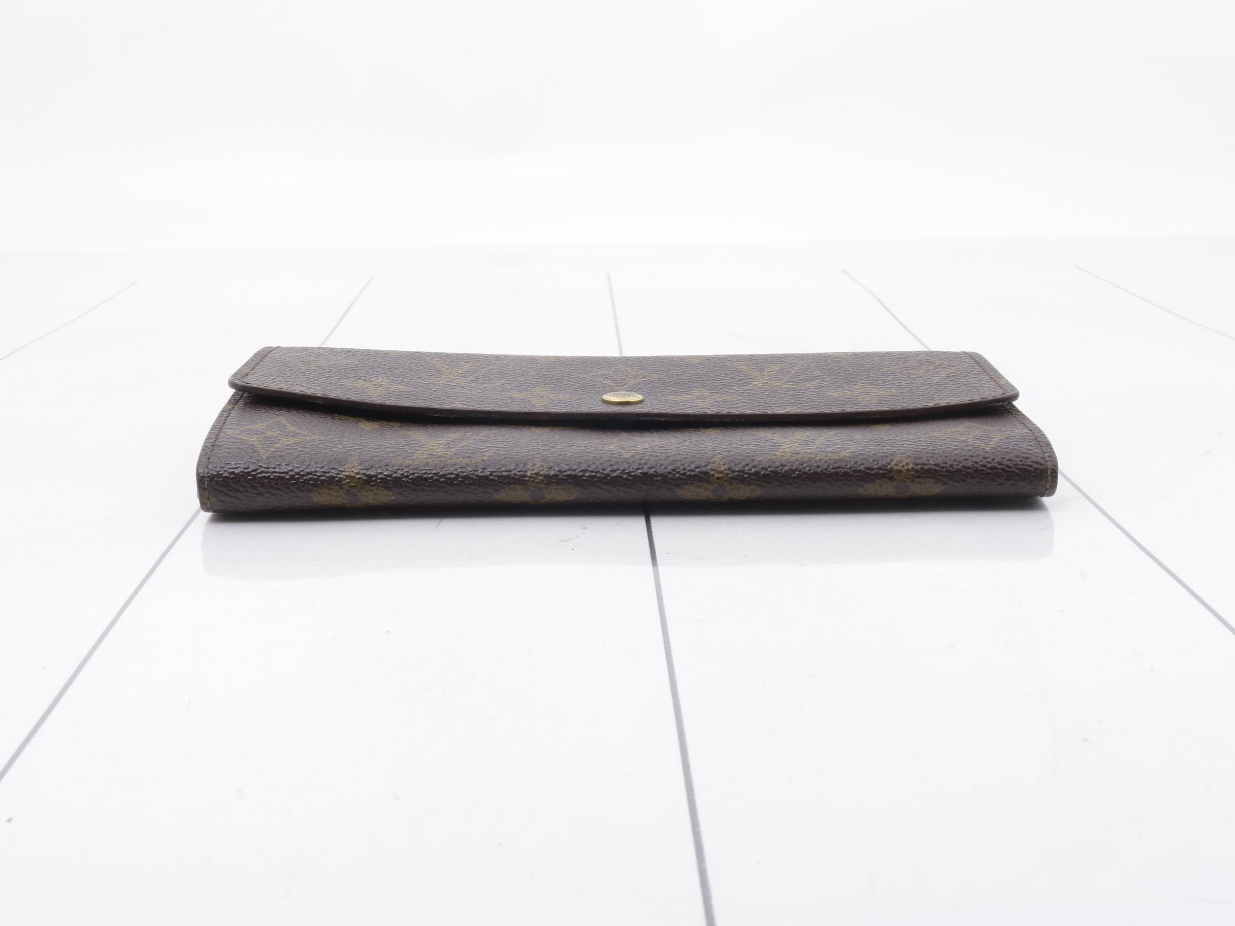 Portemonnaie Credit Monogram Long Wallet — view 3