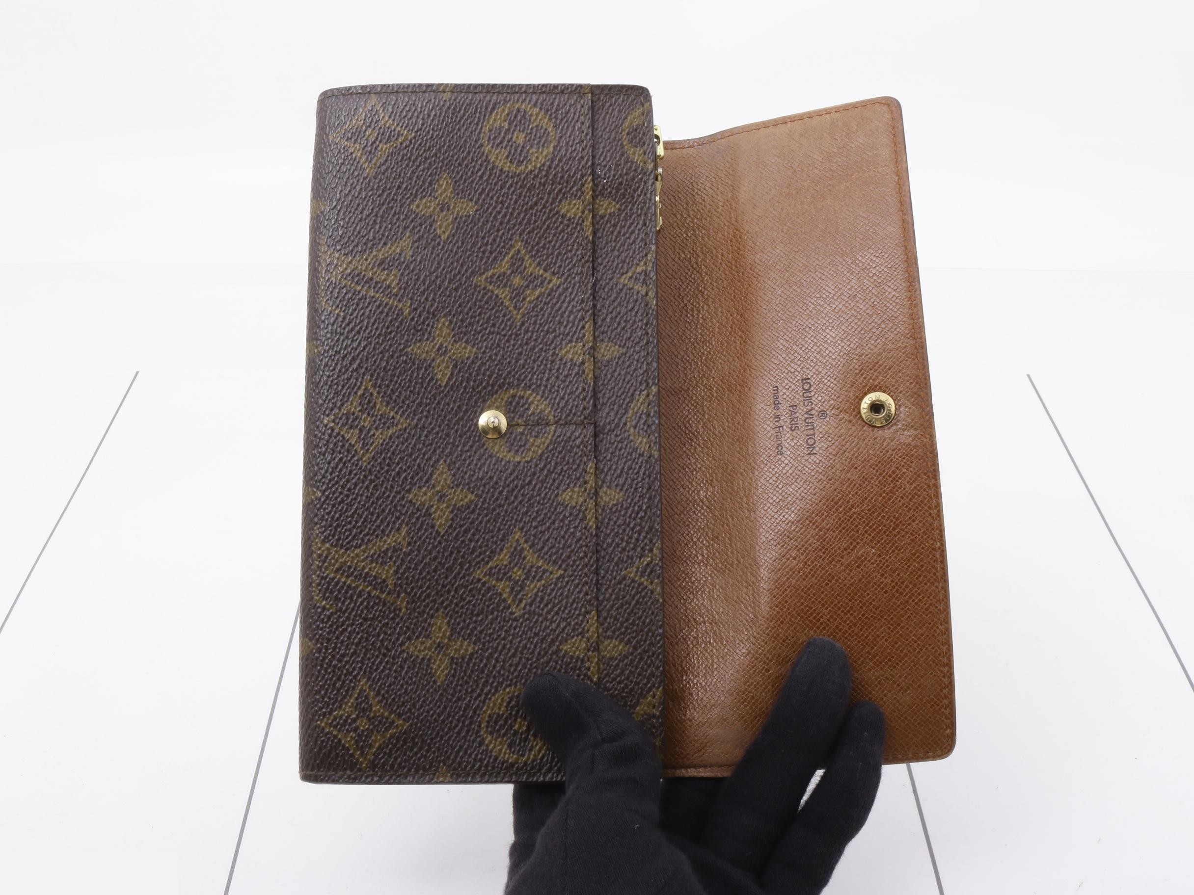 Portemonnaie Credit Monogram Long Wallet — view 4