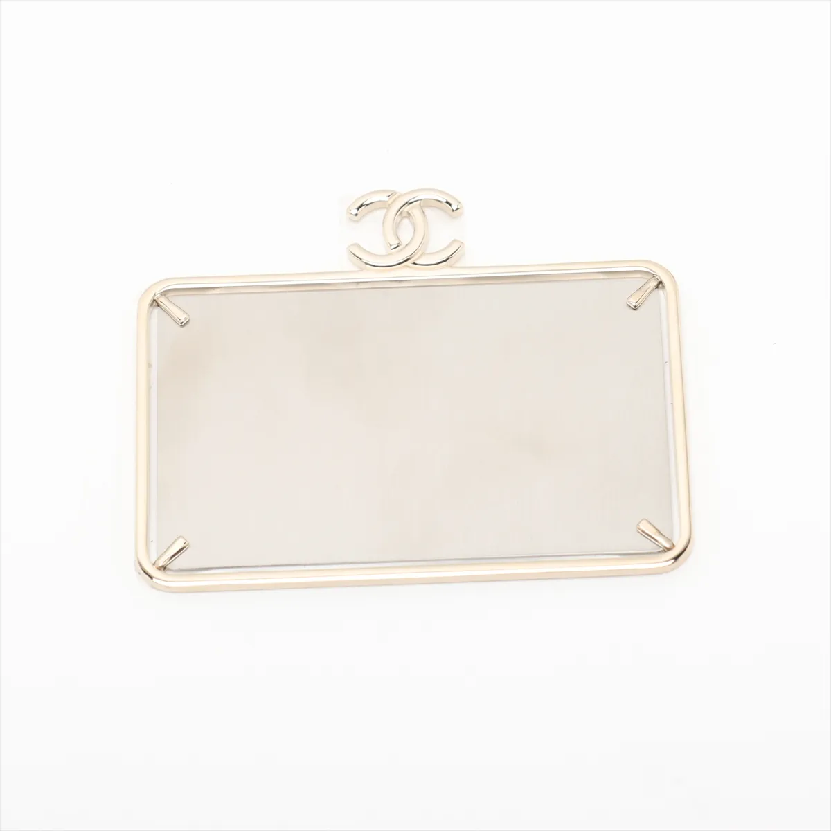 Matelasse Lambskin Chain Shoulder Bag Black Gold Hardware 32117162 No. 32 Mirror Included — view 9