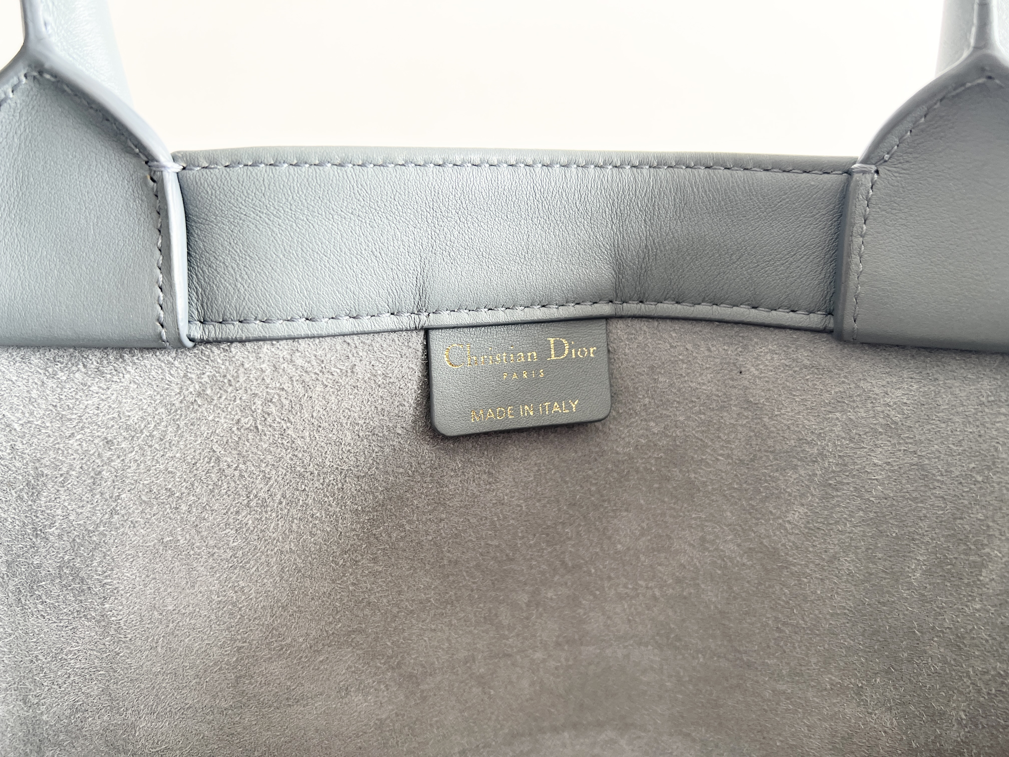 Christian Book Tote Medium Leather Handbag Tote Bag — view 6
