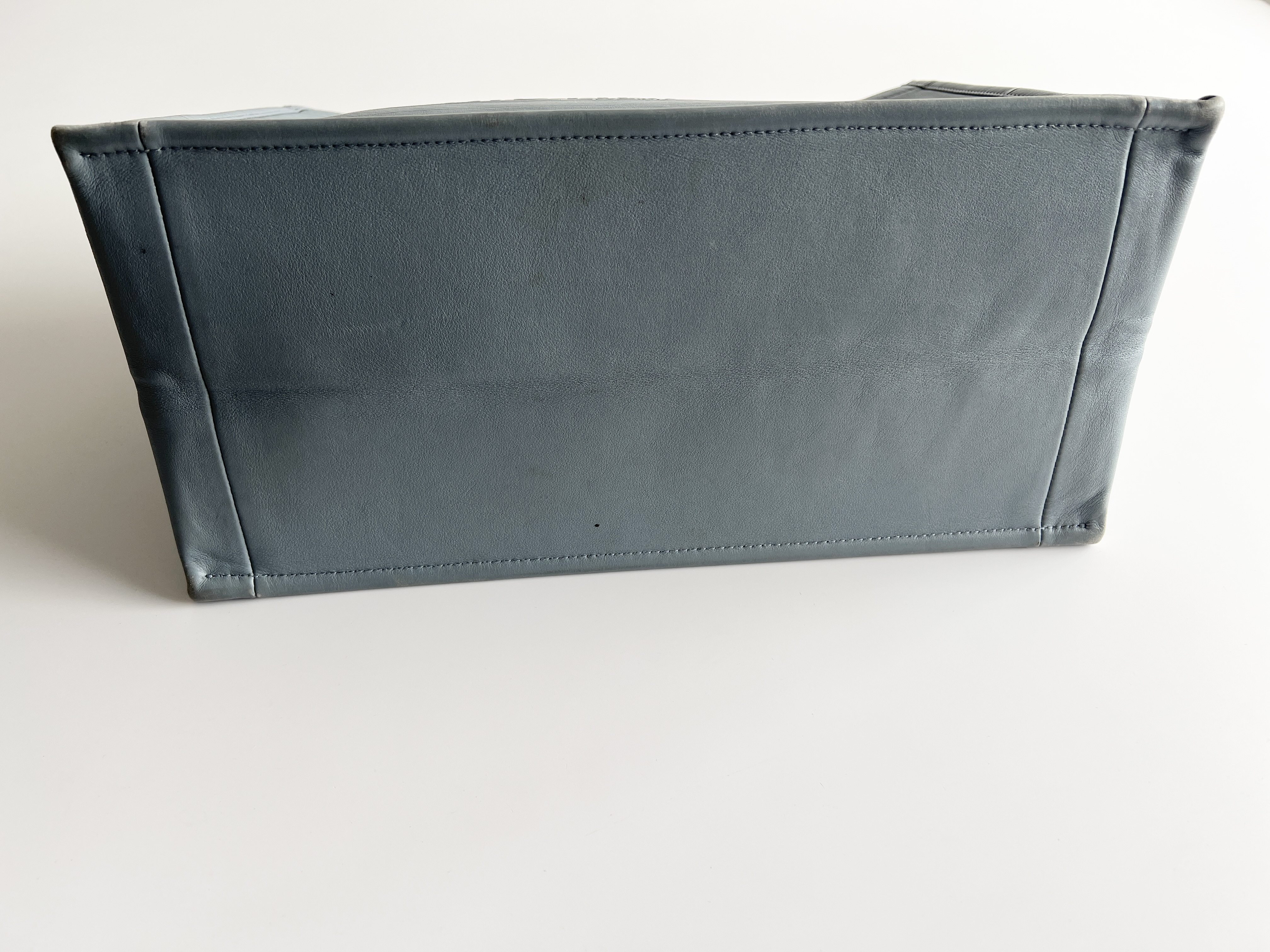 Christian Book Tote Medium Leather Handbag Tote Bag — view 10