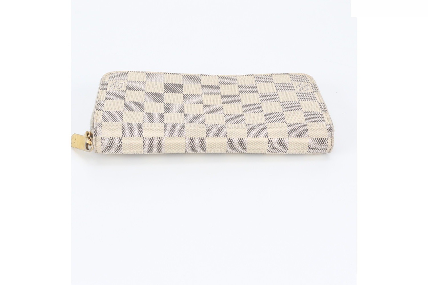 Damier Azur Zippy Wallet N41660 Leather Long Wallet — view 5