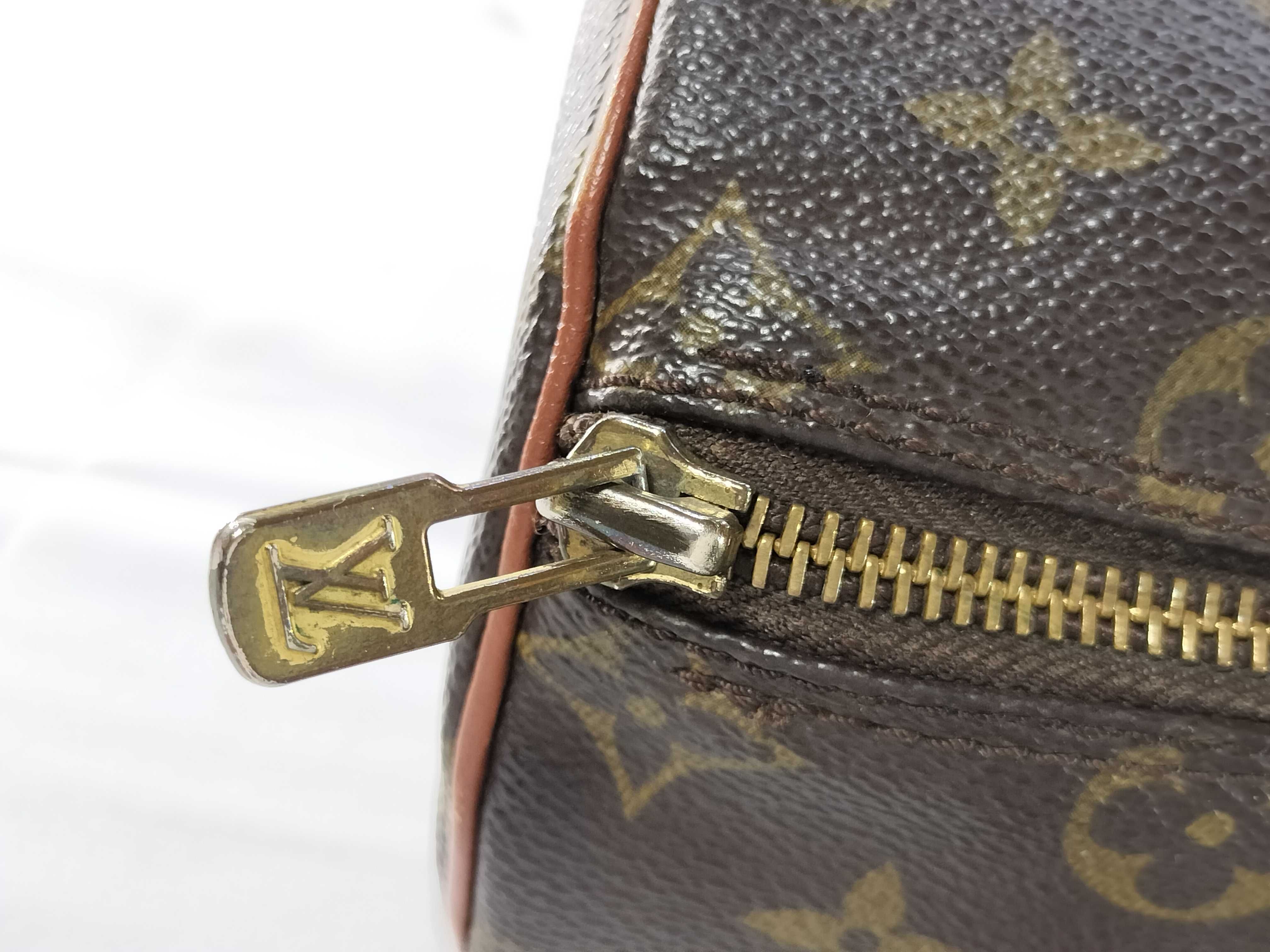 Monogram Old Papillon Handbag (without pouch) — view 8